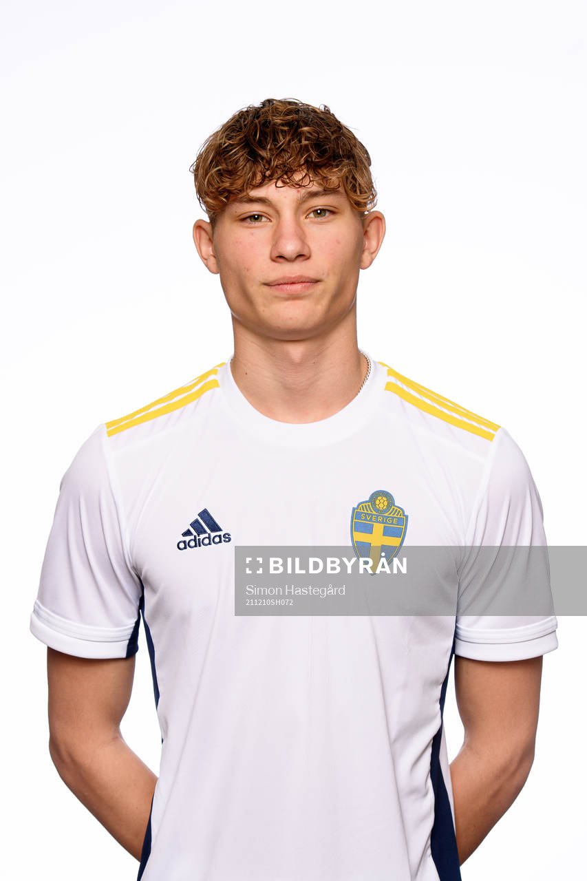 William Nieroth Lundgren i P15-landslaget