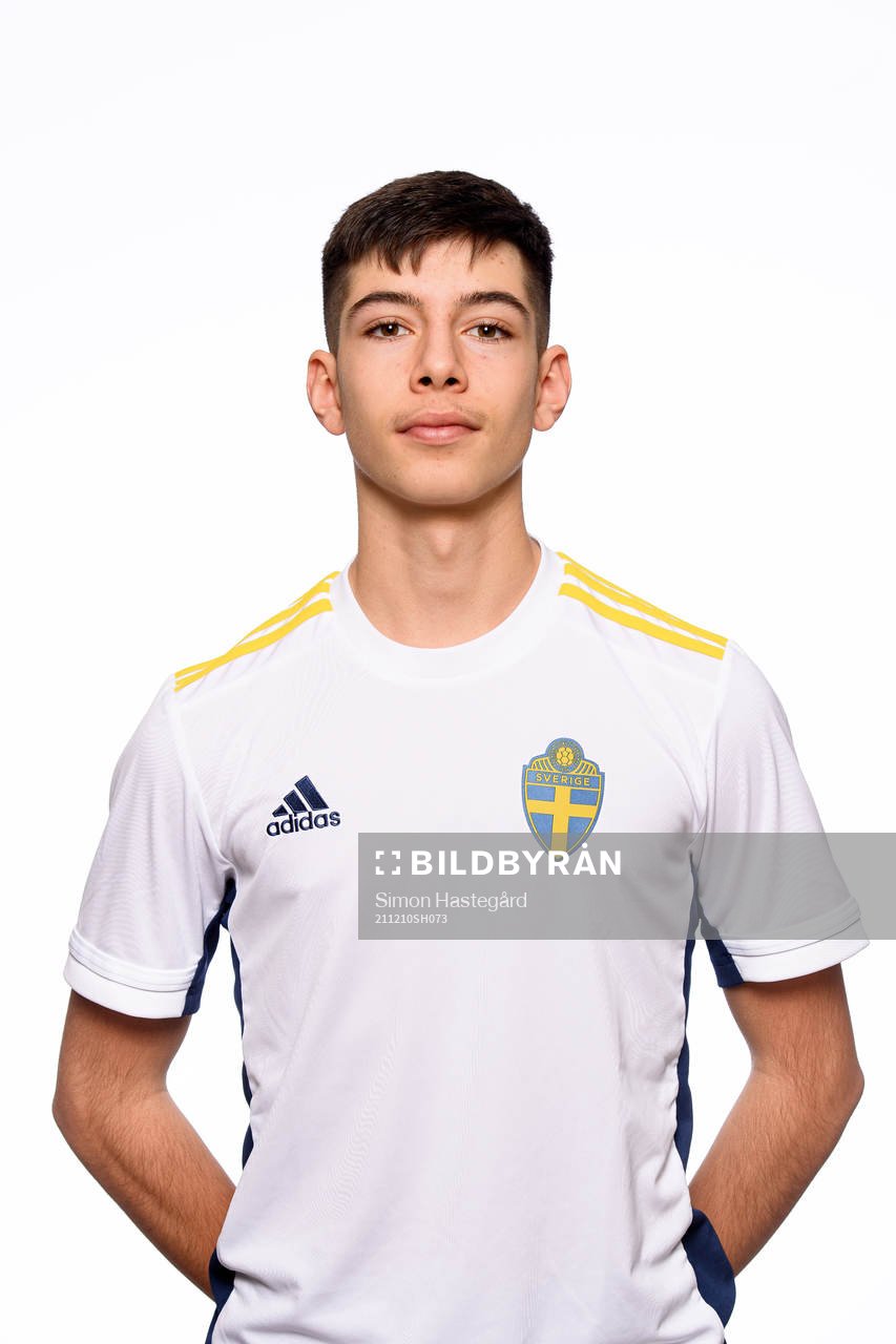 Arvin Davoudi-Kia i P15-landslaget