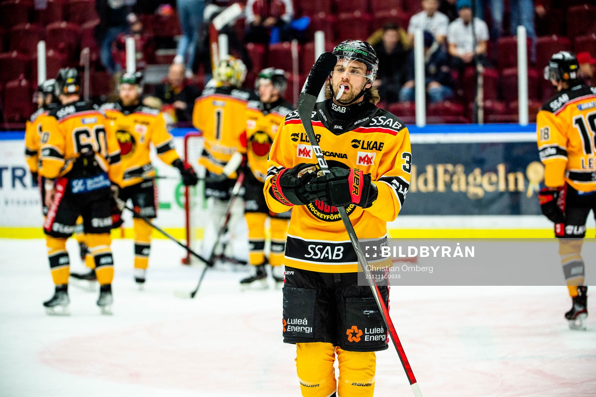 Luleås Pontus Själin deppar