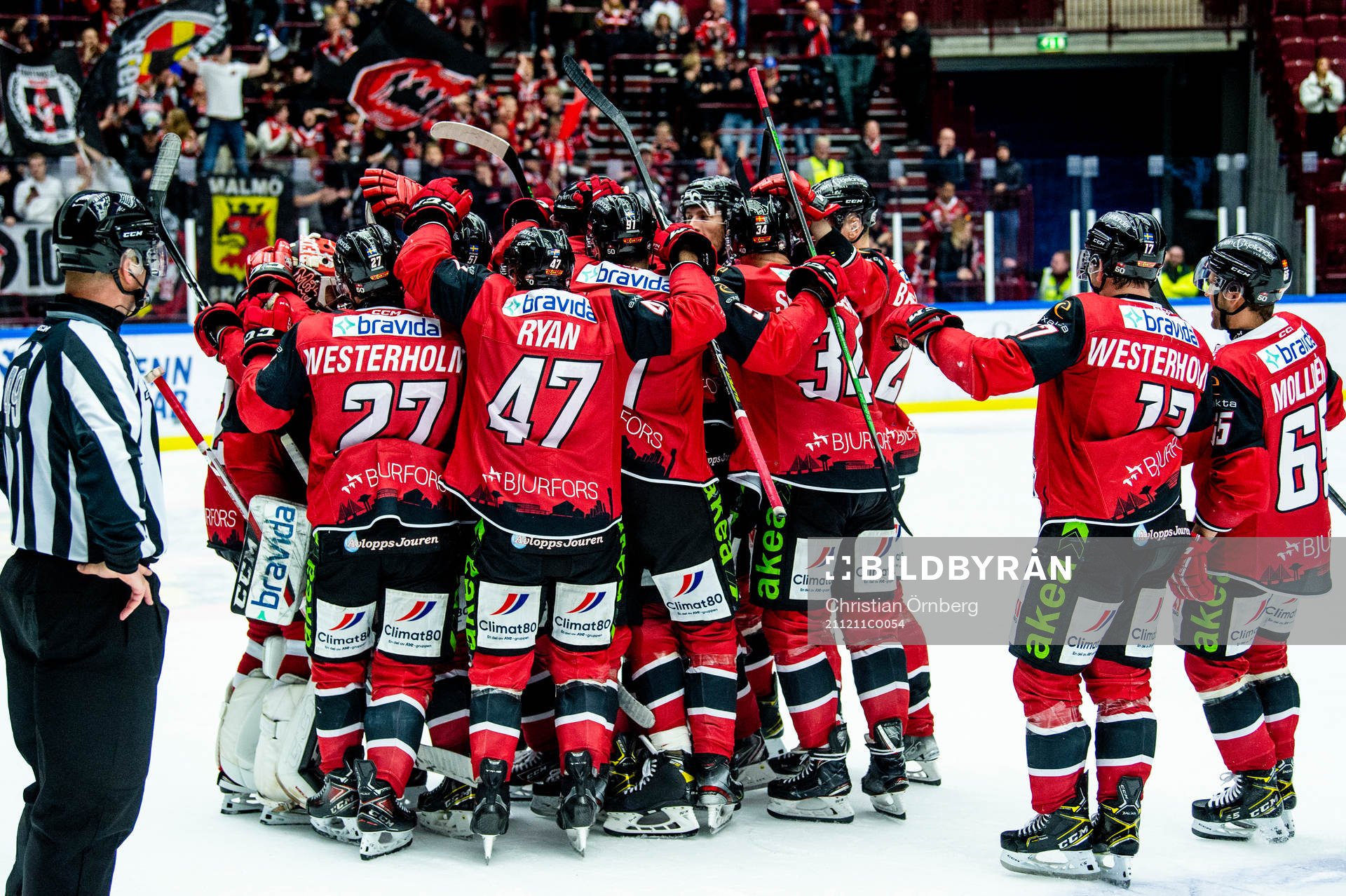 Jubel i Malmö Redhawks