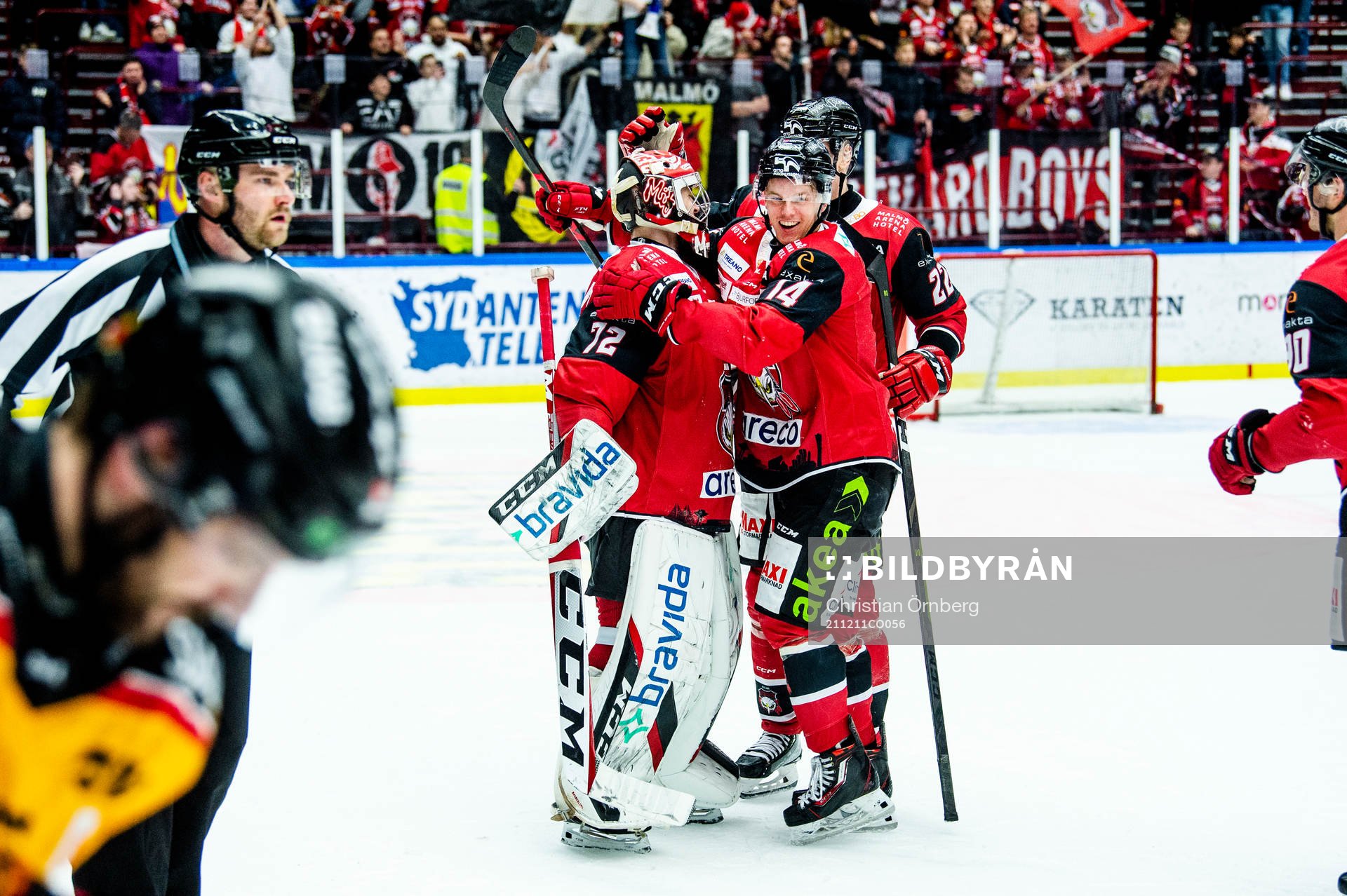 Malmö Redhawks målvakt Daniel Marmenlind, Carl-Johan
