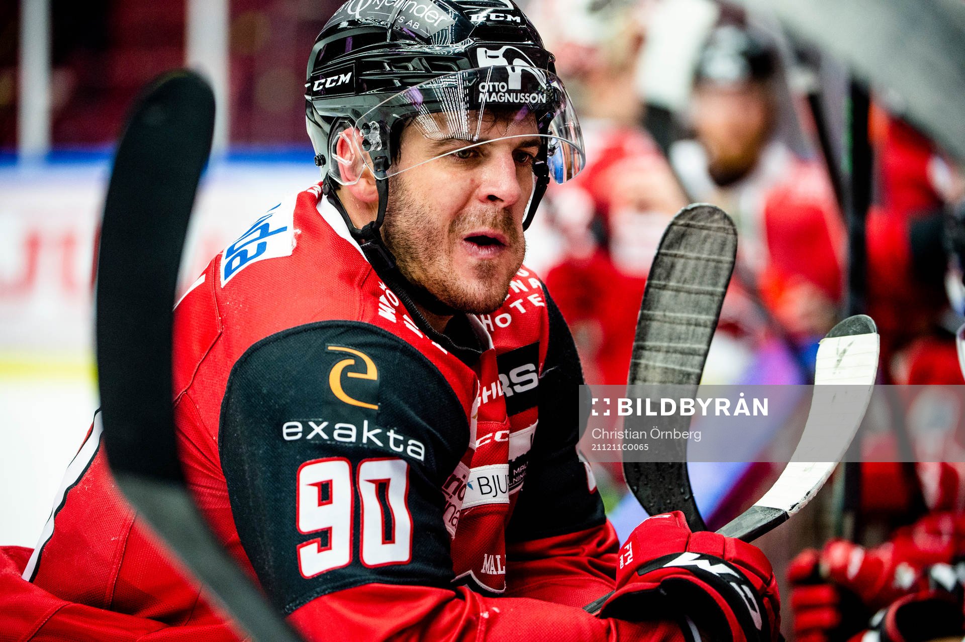 Malmö Redhawks Lance Bouma deppar