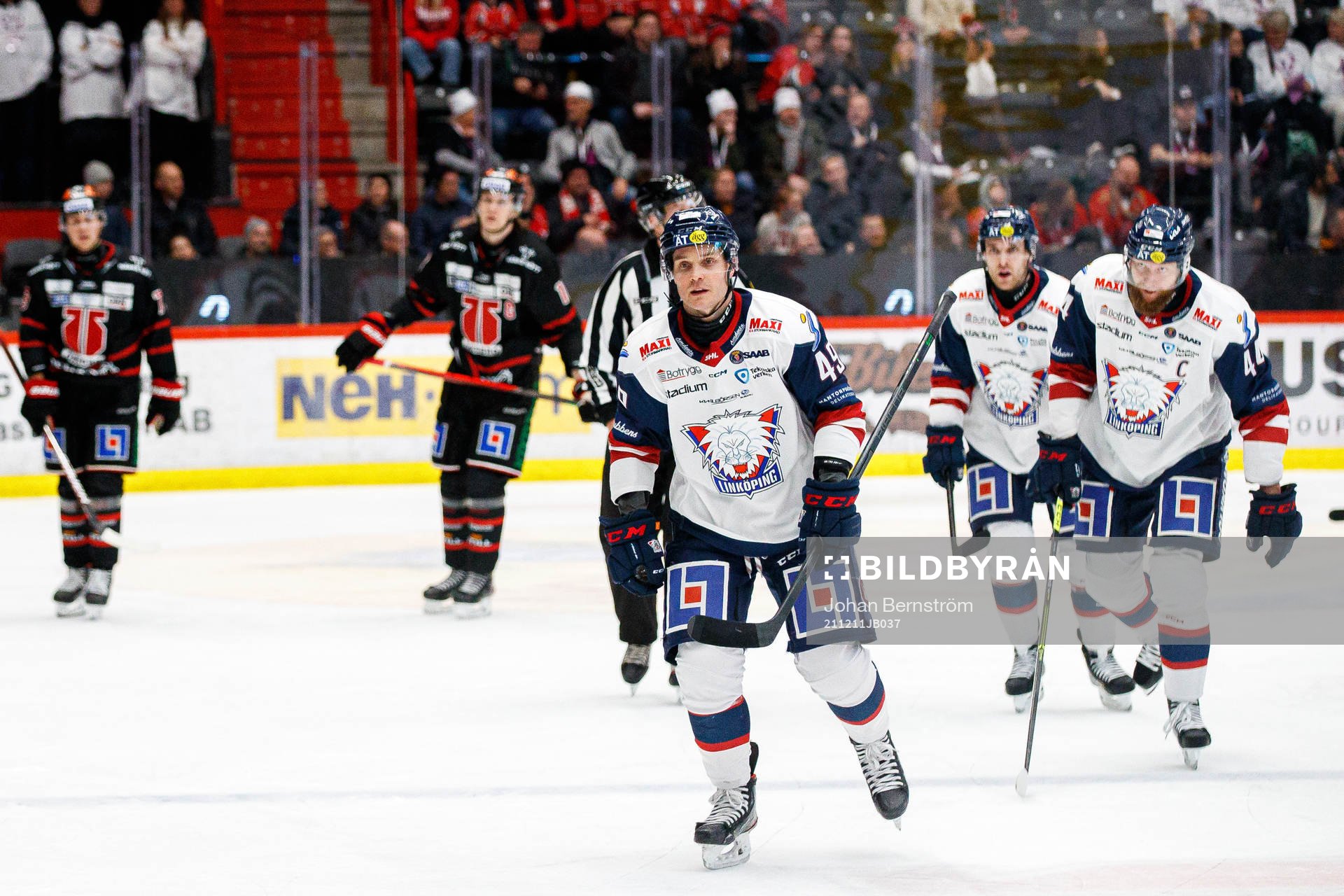 Linköpings Benjamin Maxwell jublar