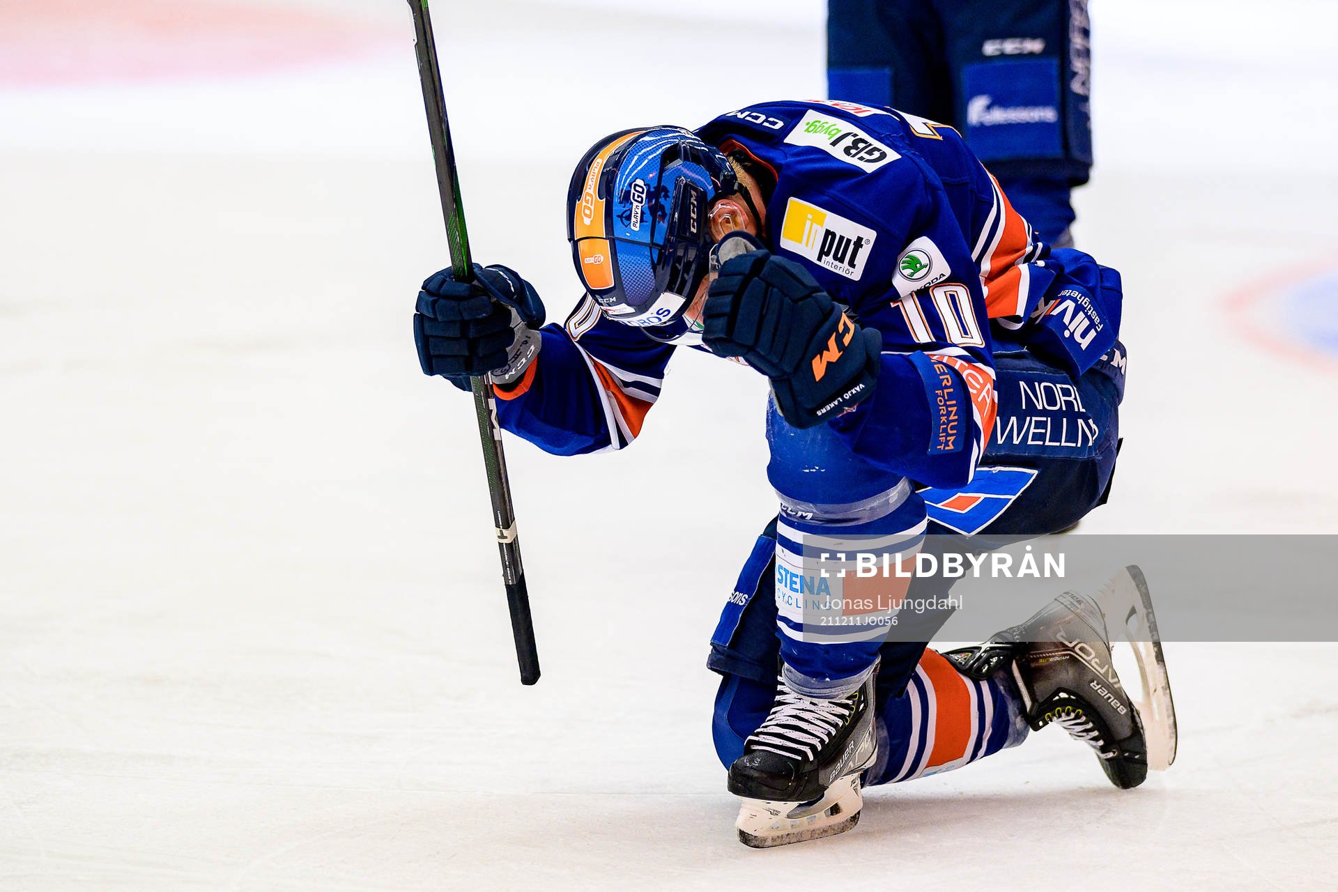 Växjös Richard Gynge jublar