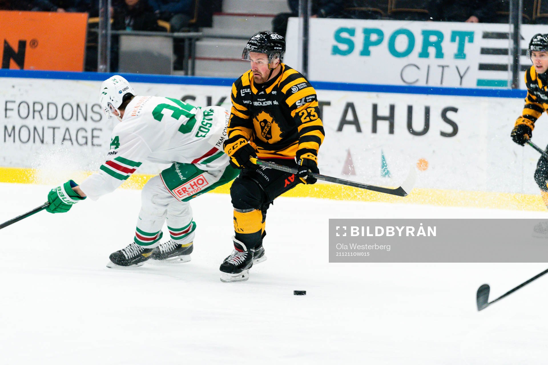 Skellefteås Adam Mascherin och Rögles Adam Edström