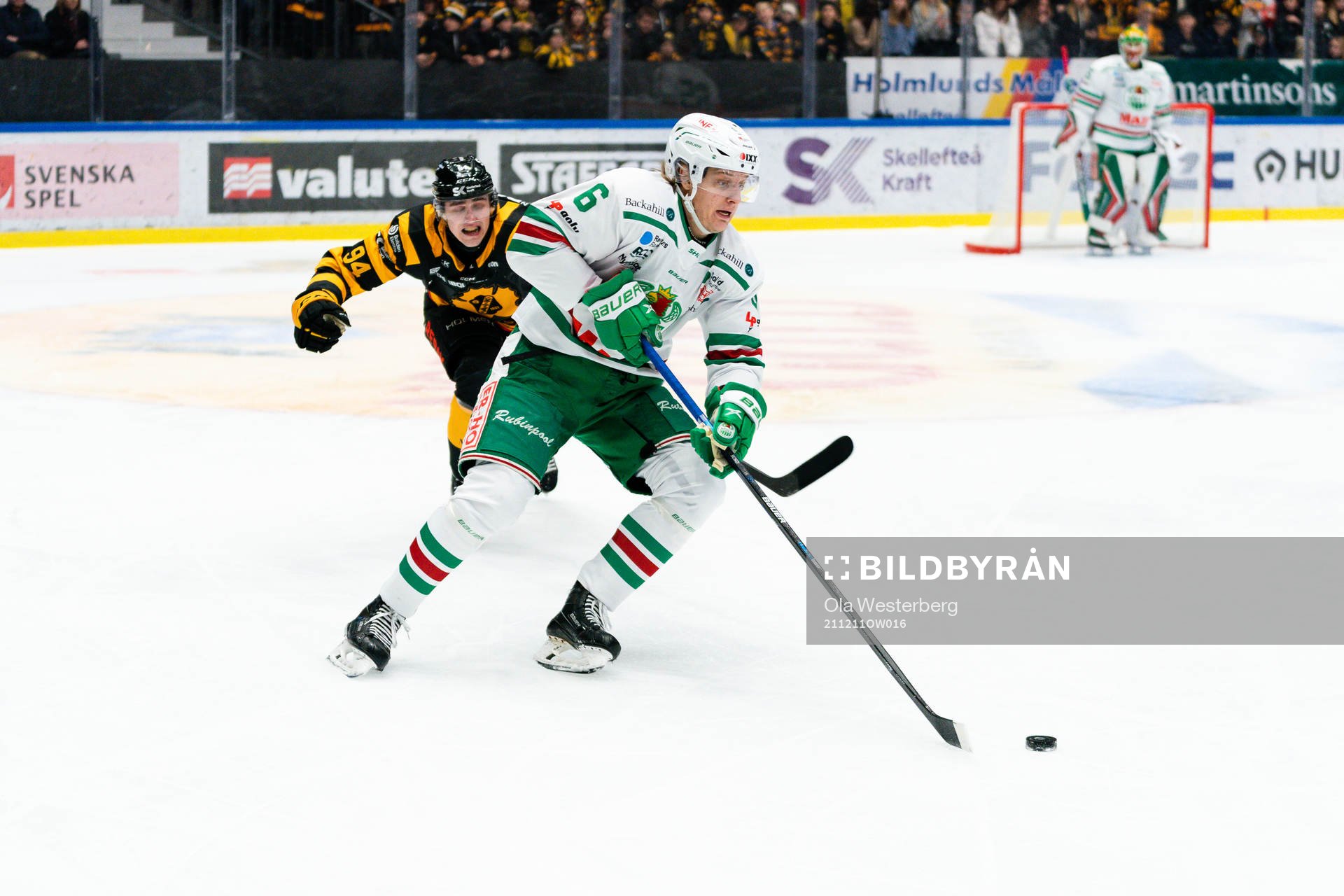 Rögles Tony Sund och Skellefteås Linus Karlsson