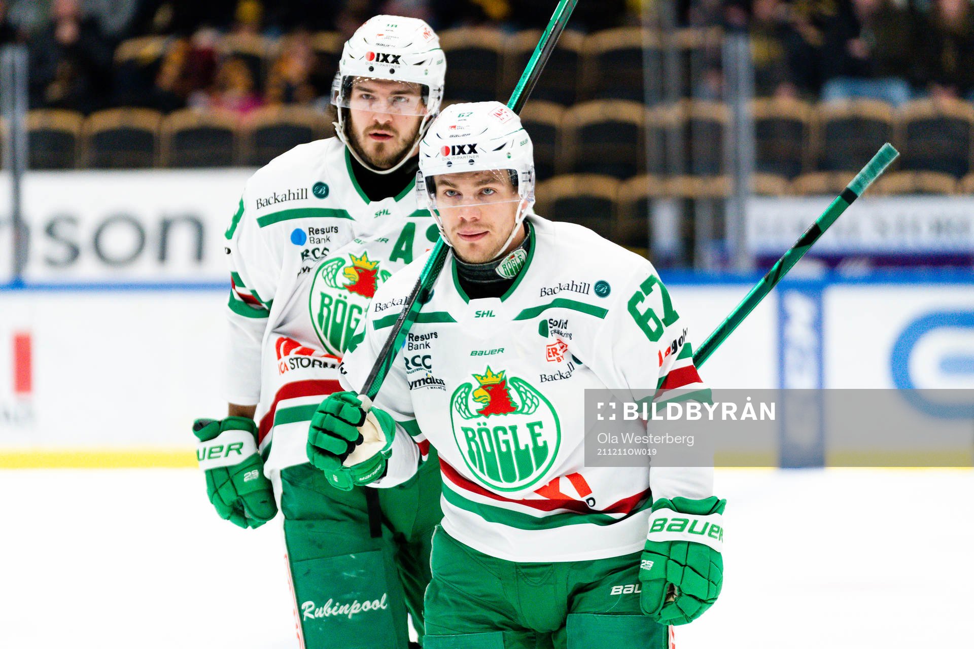Rögles Leon Bristedt och Dennis Everberg