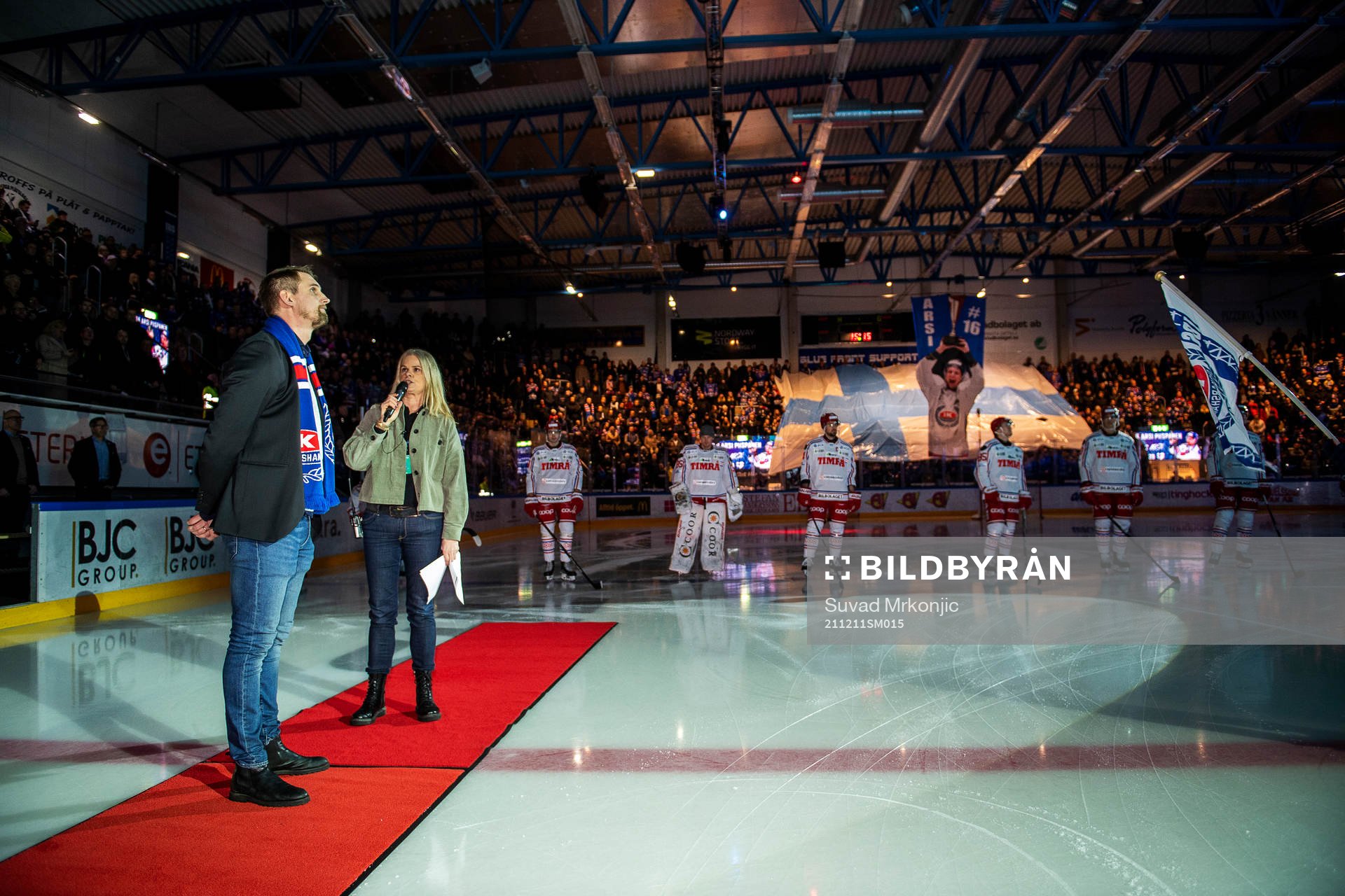 Förra Oskarshamns spelaren Arsi Piispanen valdes in i Wall