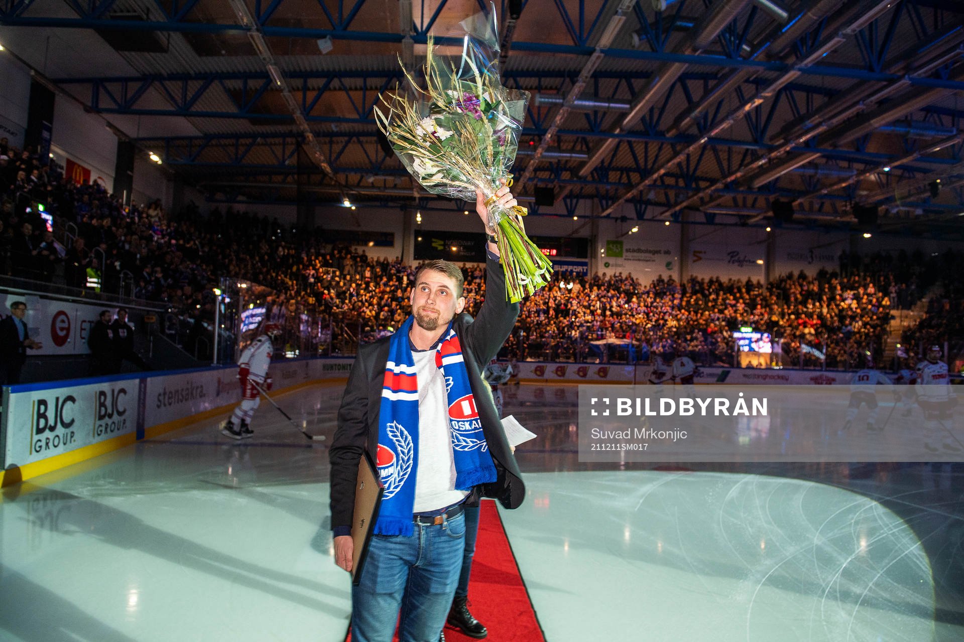 Förra Oskarshamns spelaren Arsi Piispanen valdes in i Wall