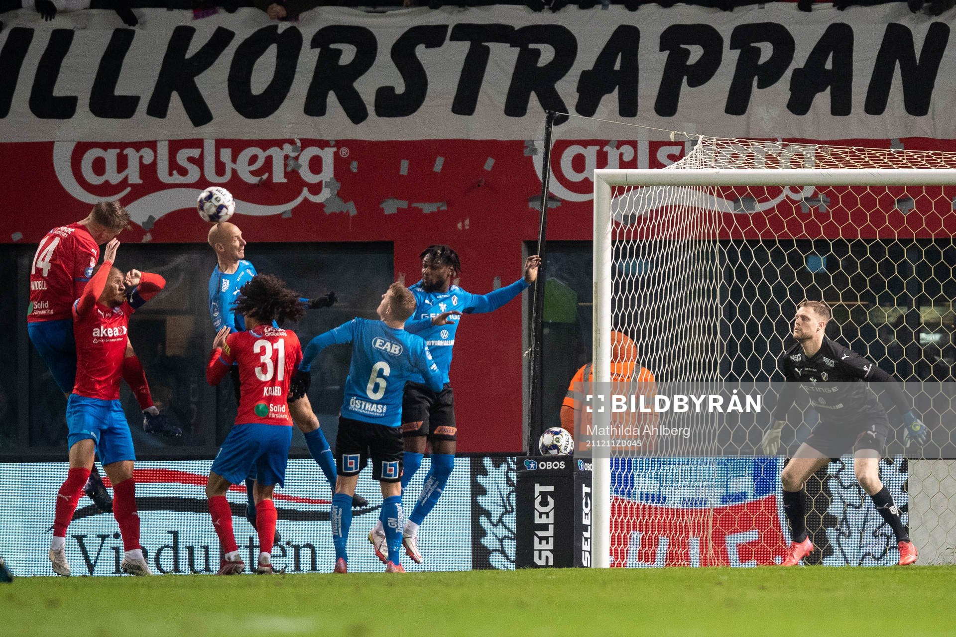 Helsingborgs Casper Widell,Anthony van