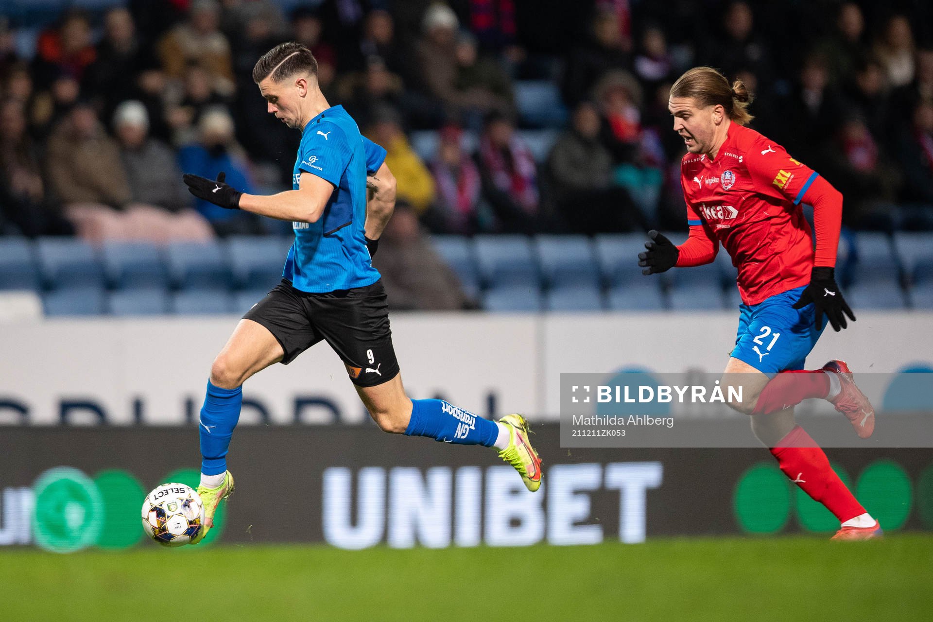 Halmstads Marcus Antonsson och Helsingborgs Charlie Weberg