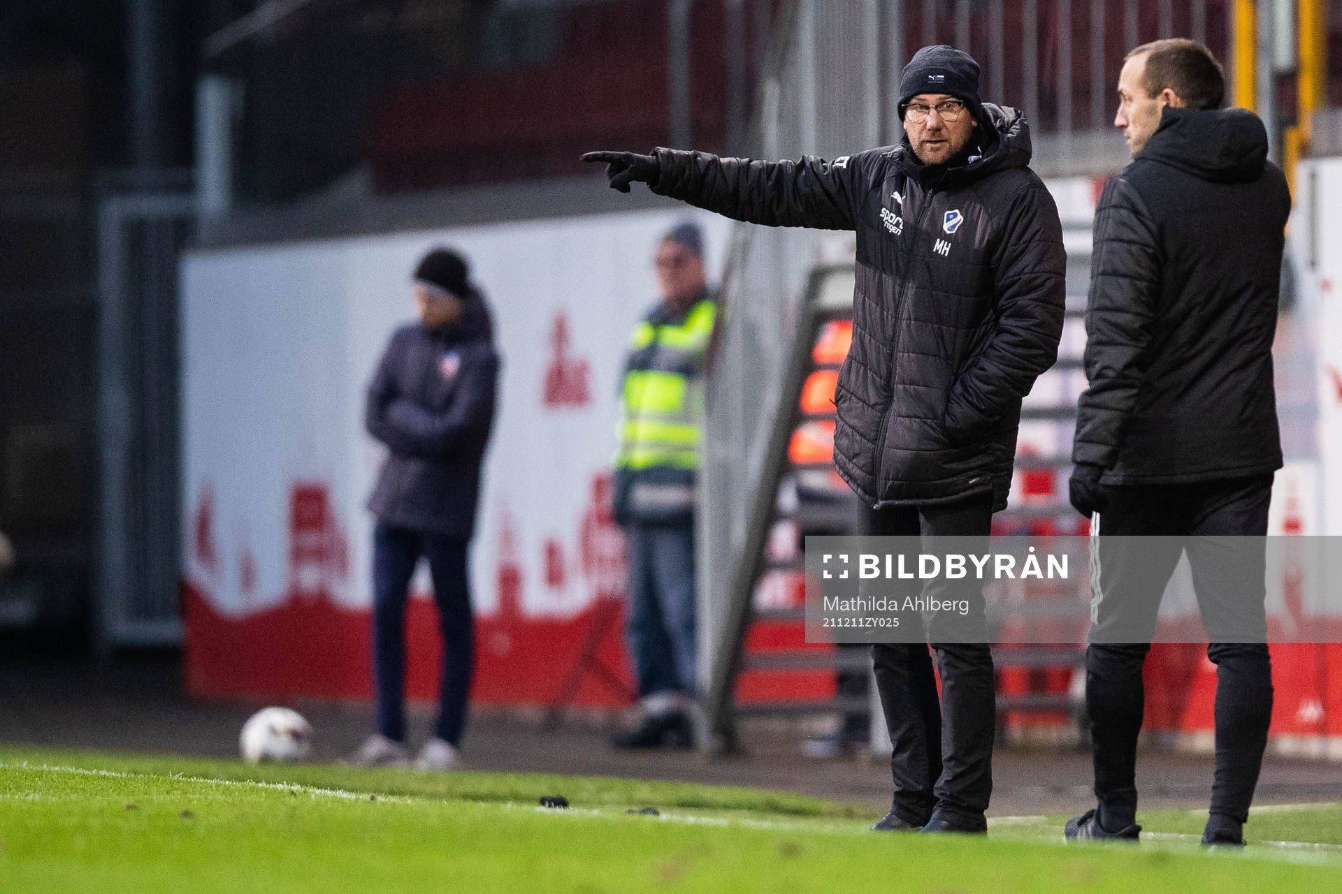 Halmstads manager Magnus Haglund