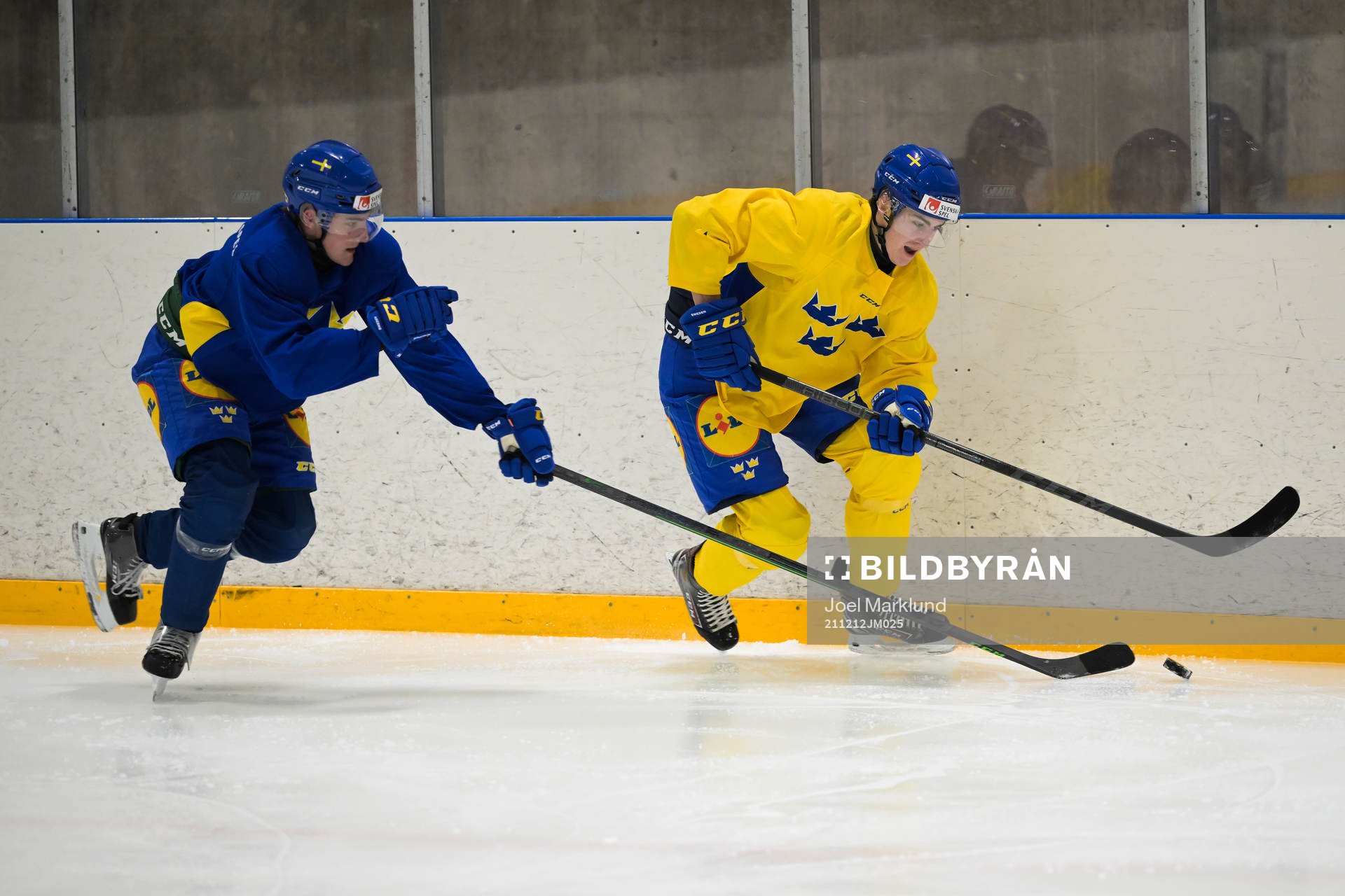Joel Nyström and Daniel Ljungman of the Swedish under-20