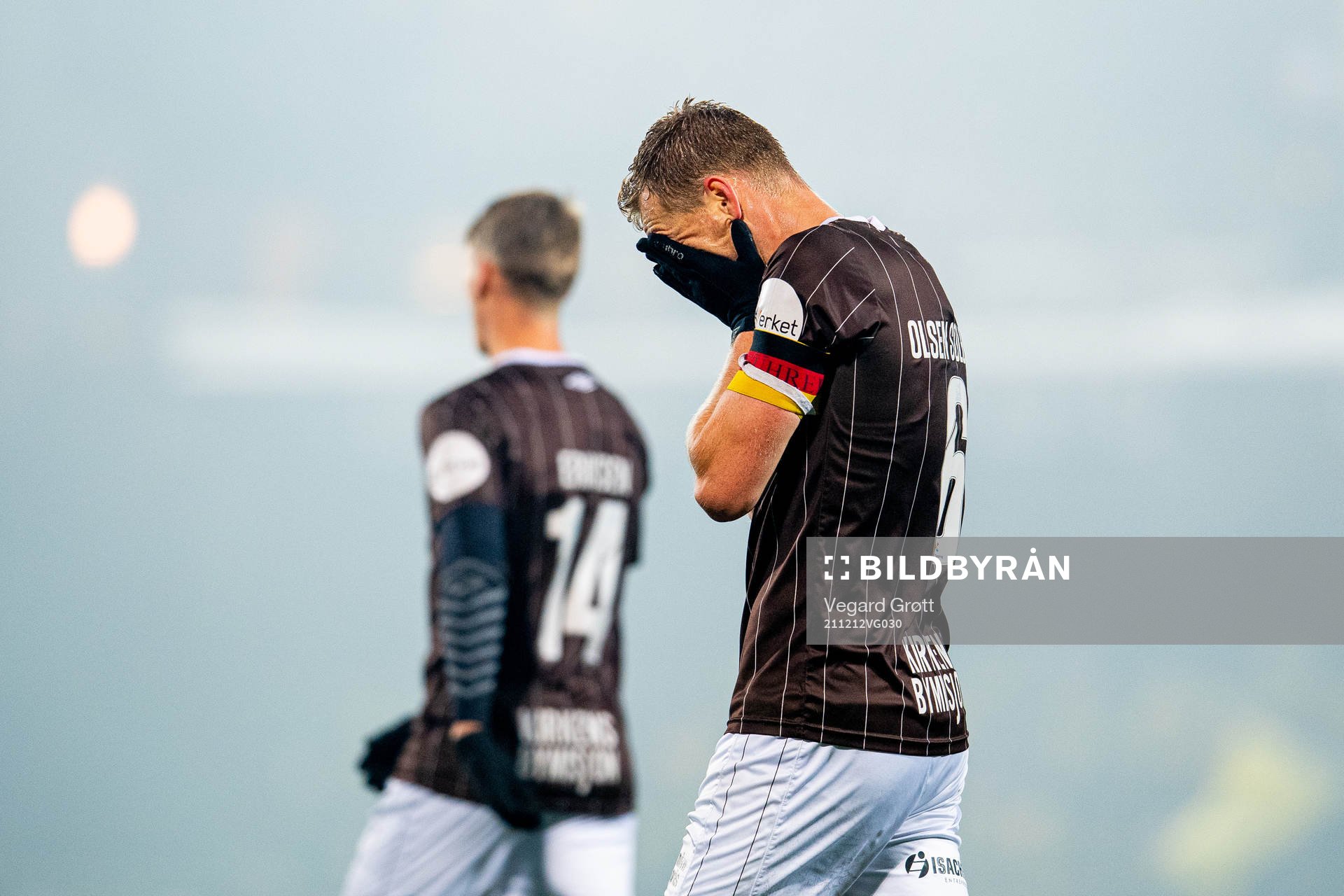 Joackim Solberg of Mjøndalen looks dejected