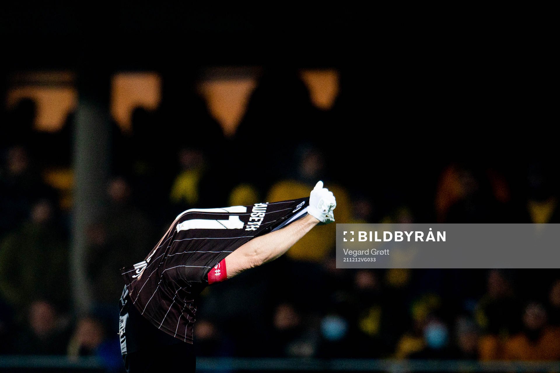 Christian Gauseth is being substituted in his final