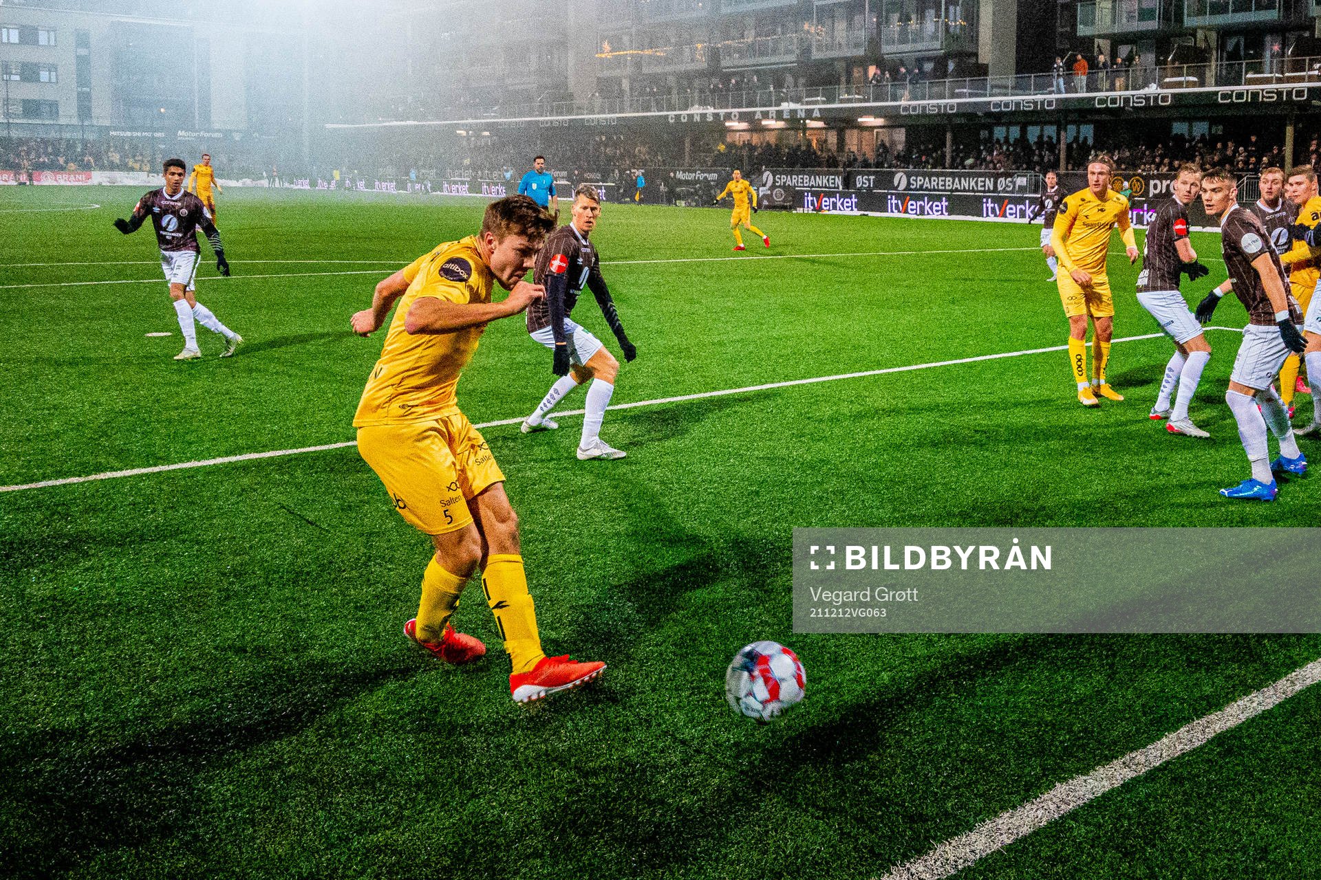 Fredrik André Bjørkan of Bodø/Glimt scores the 0-3 goal