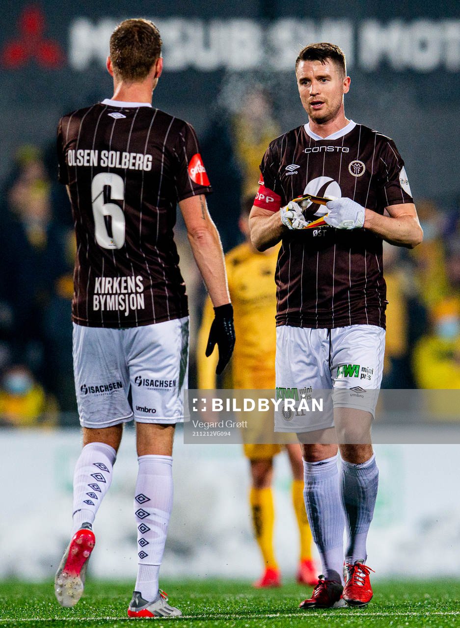 Joackim Solberg and Christian Gauseth of Mjøndalen