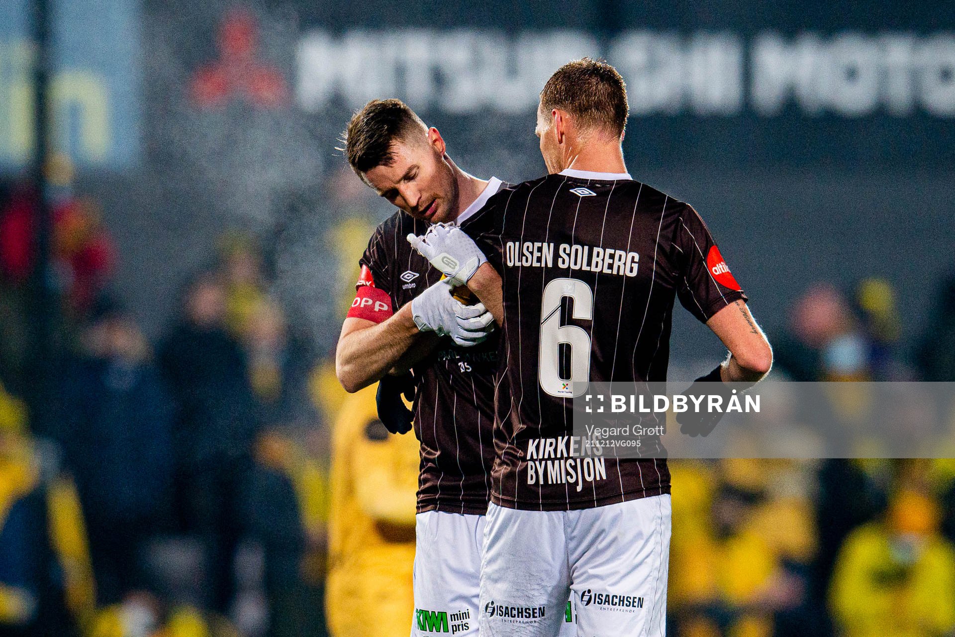 Joackim Solberg and Christian Gauseth of Mjøndalen
