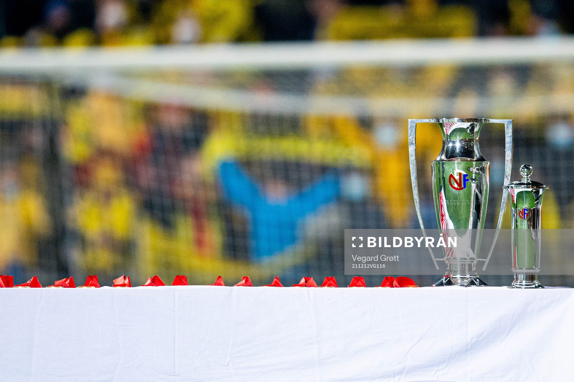 The winners trophy