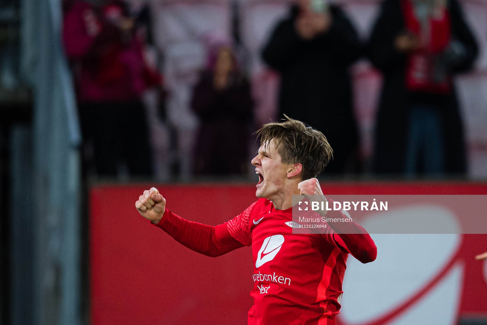 David Møller Wolfe of Brann celebrates