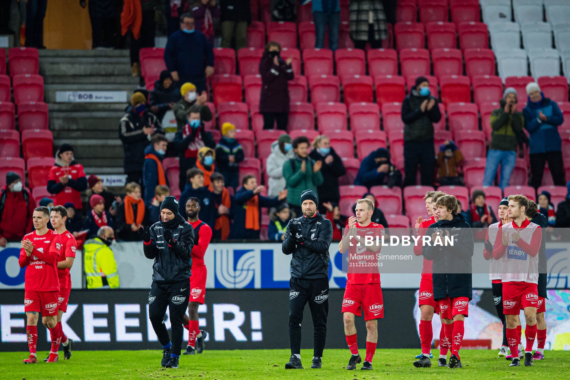Andrea Loberto, assistant coach of Brann, Eirik Horneland,