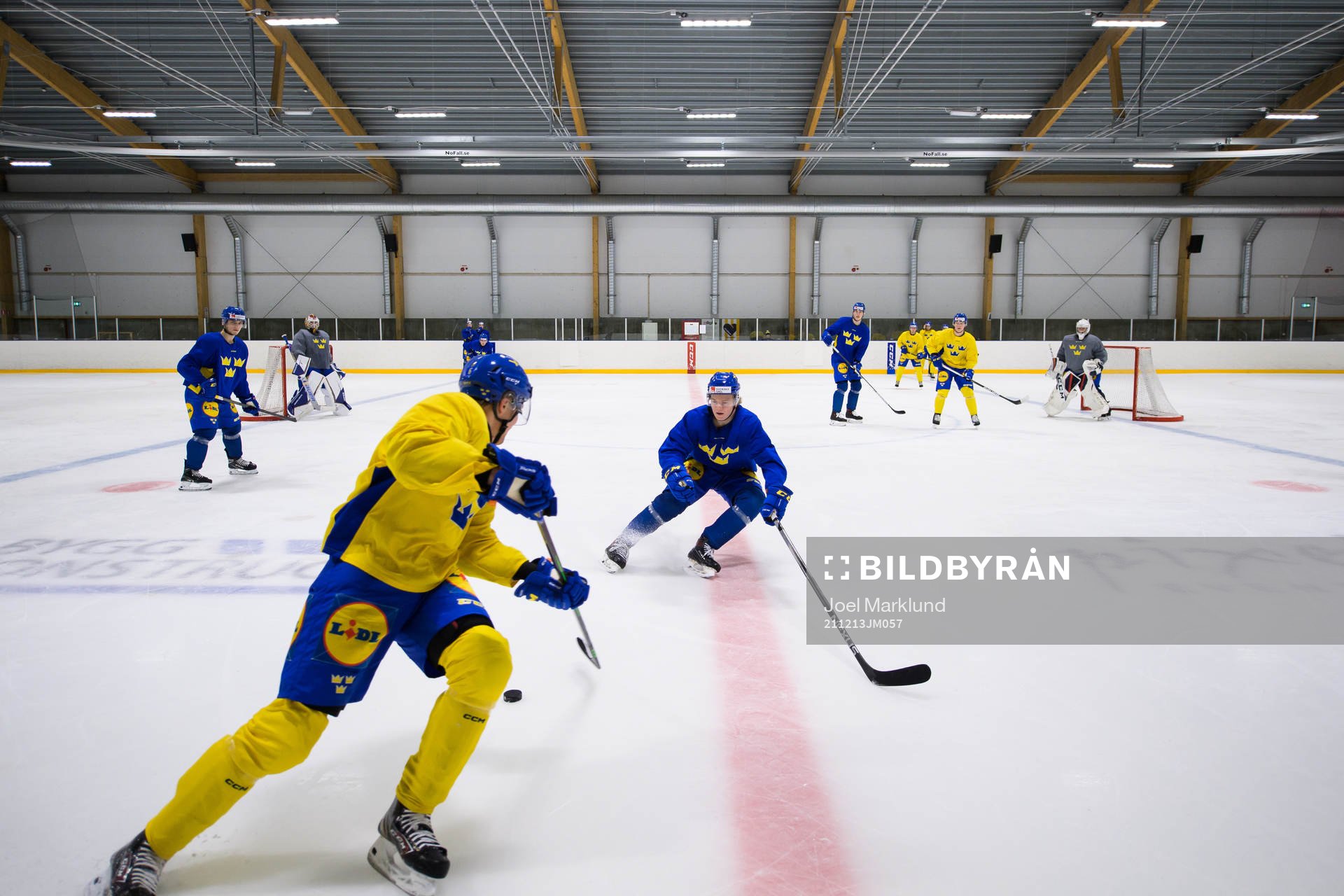 Måns Forsfjäll and Theodor Niederbach of the Swedish