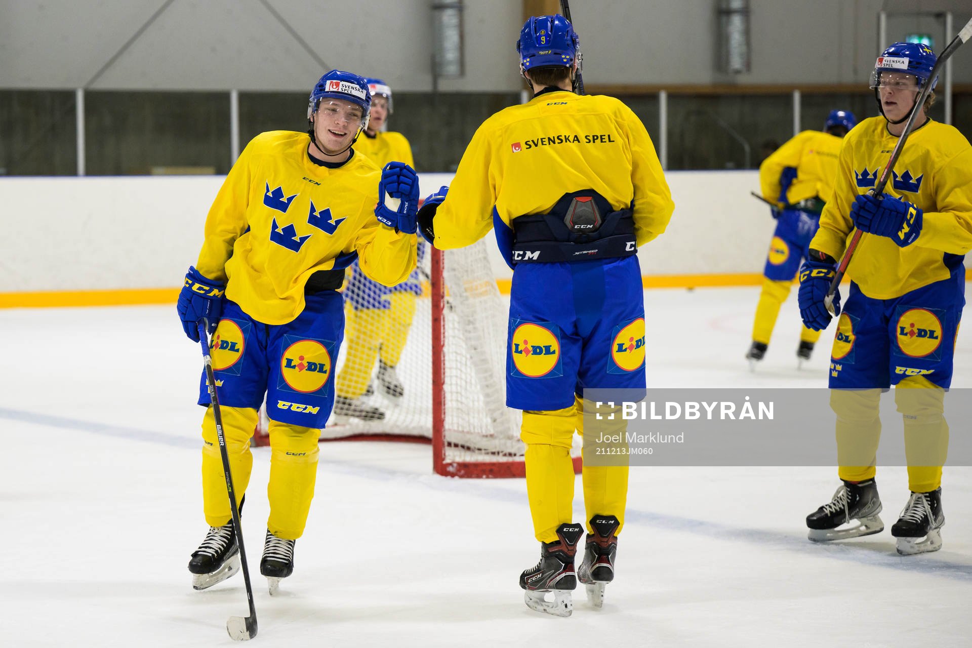 Zion Nybeck, Daniel Ljungman and Åke Stakkestad of the