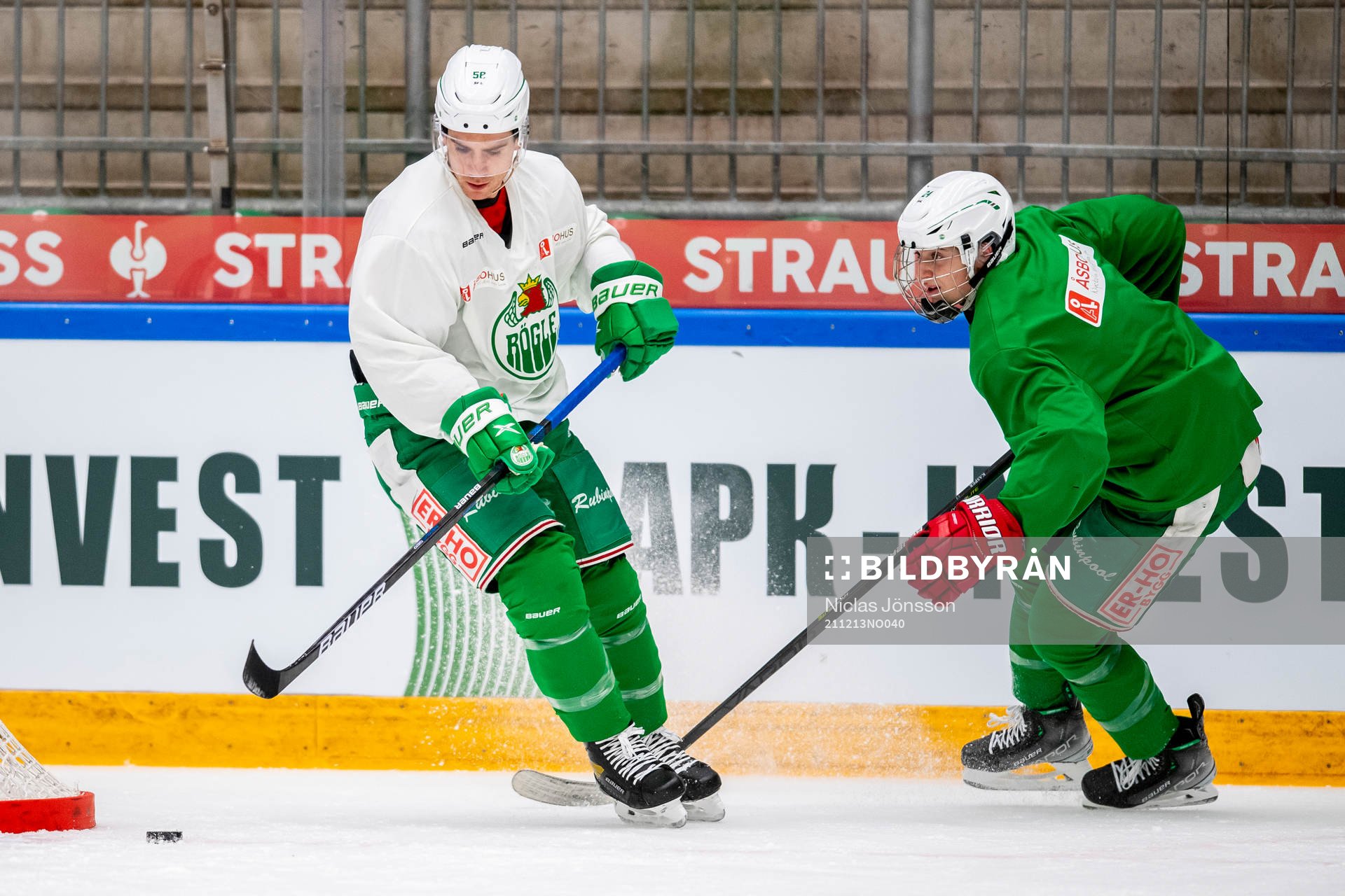 Rögles Ryan McKiernan och Marco Kasper