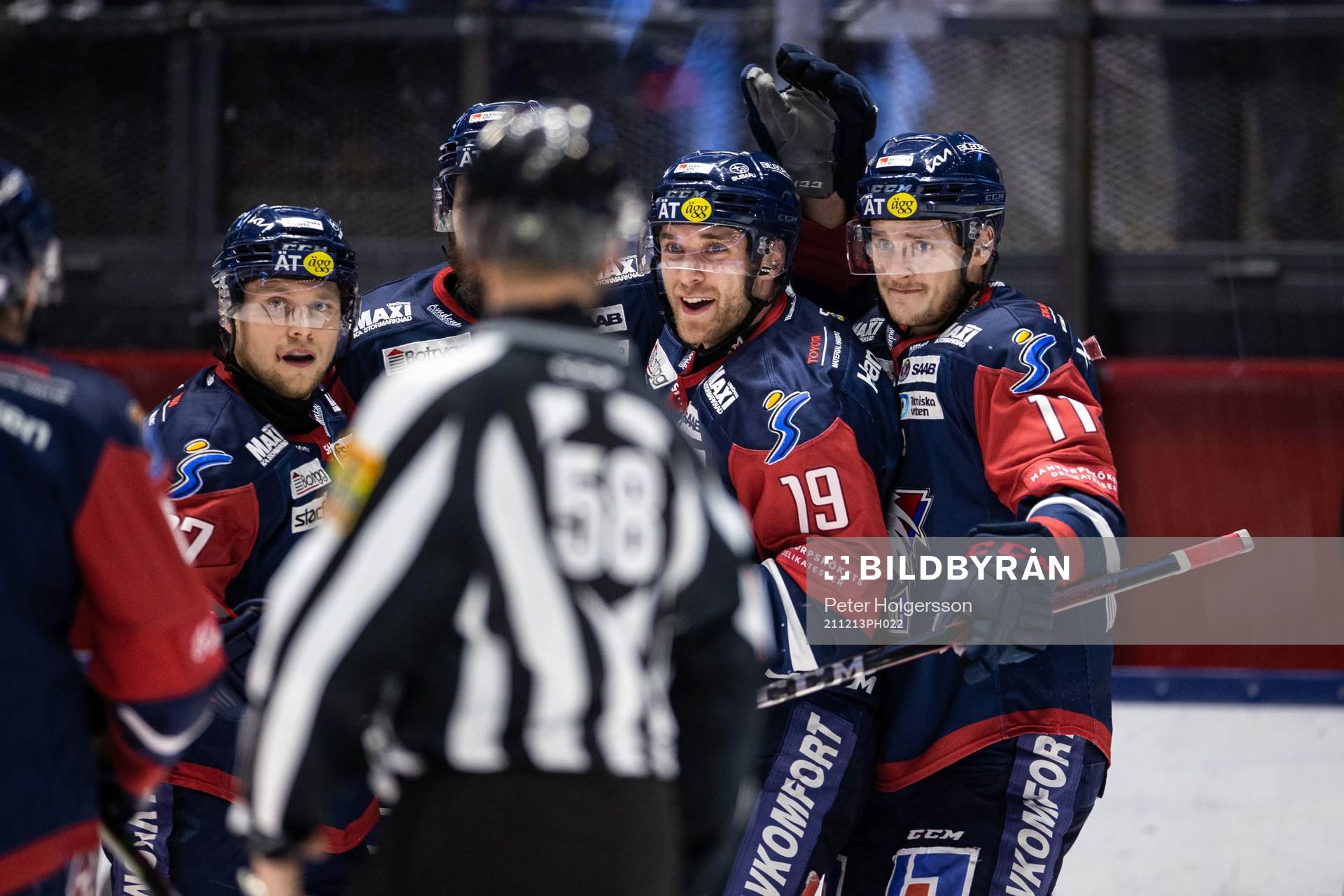 Linköpings Patrick Russel jublar