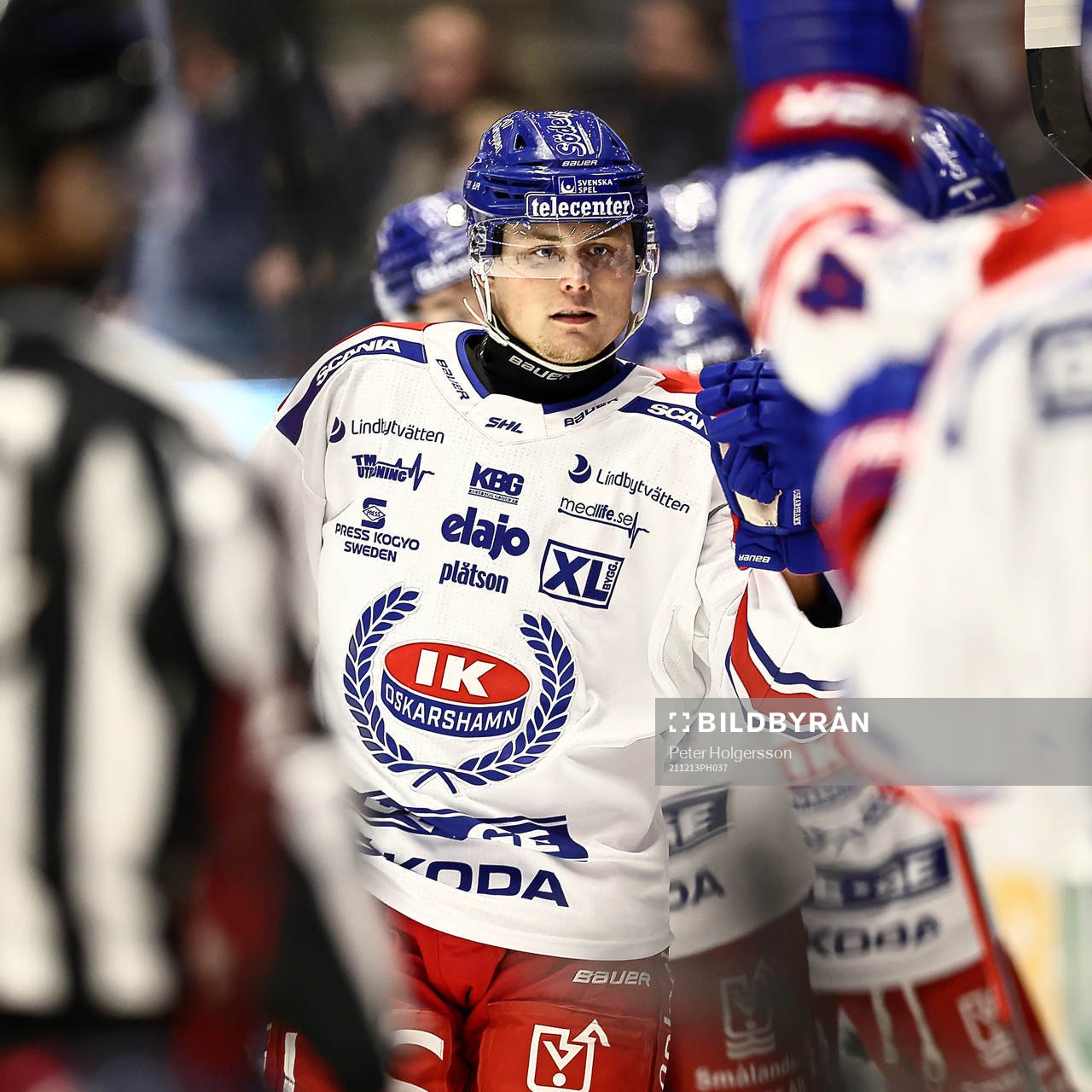 Oskarshamns John Dahlström jublar