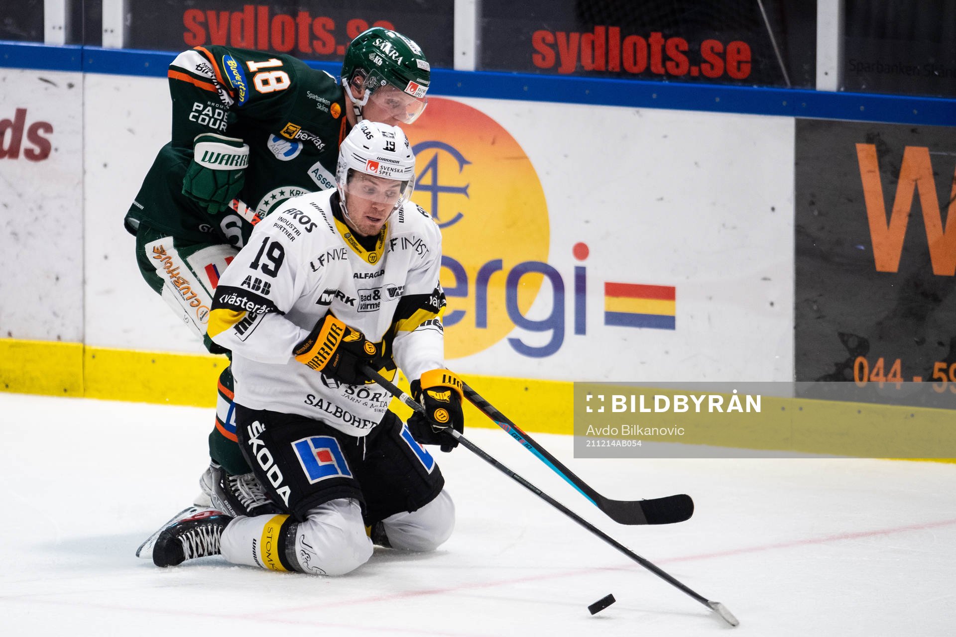 Kristianstads Kevin Wennström och Västerås Alexander