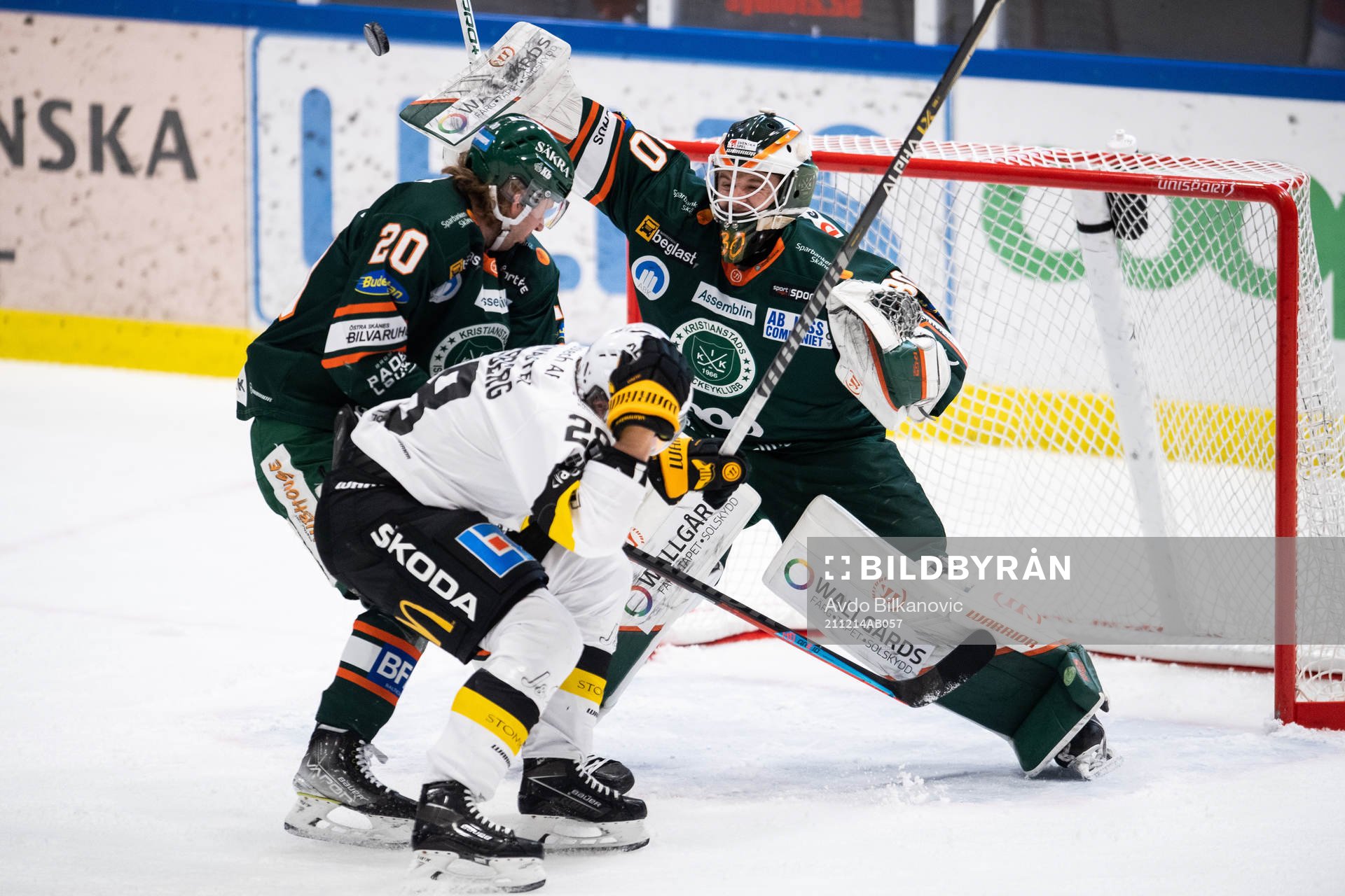 Kristianstads målvakt Olof Lindbom