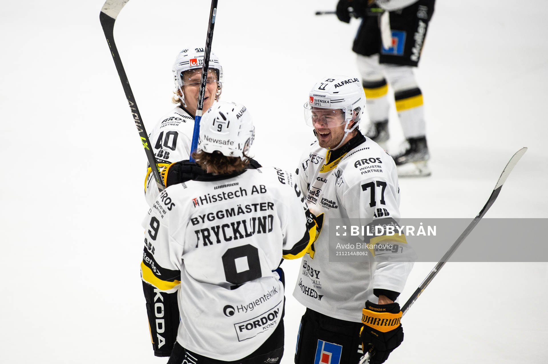 Västerås Ludvig Jardeskog jublar