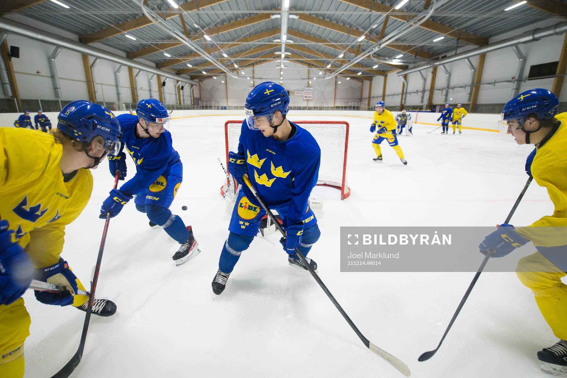Åke Stakkestad, Anton Olsson, William Eklund and Daniel