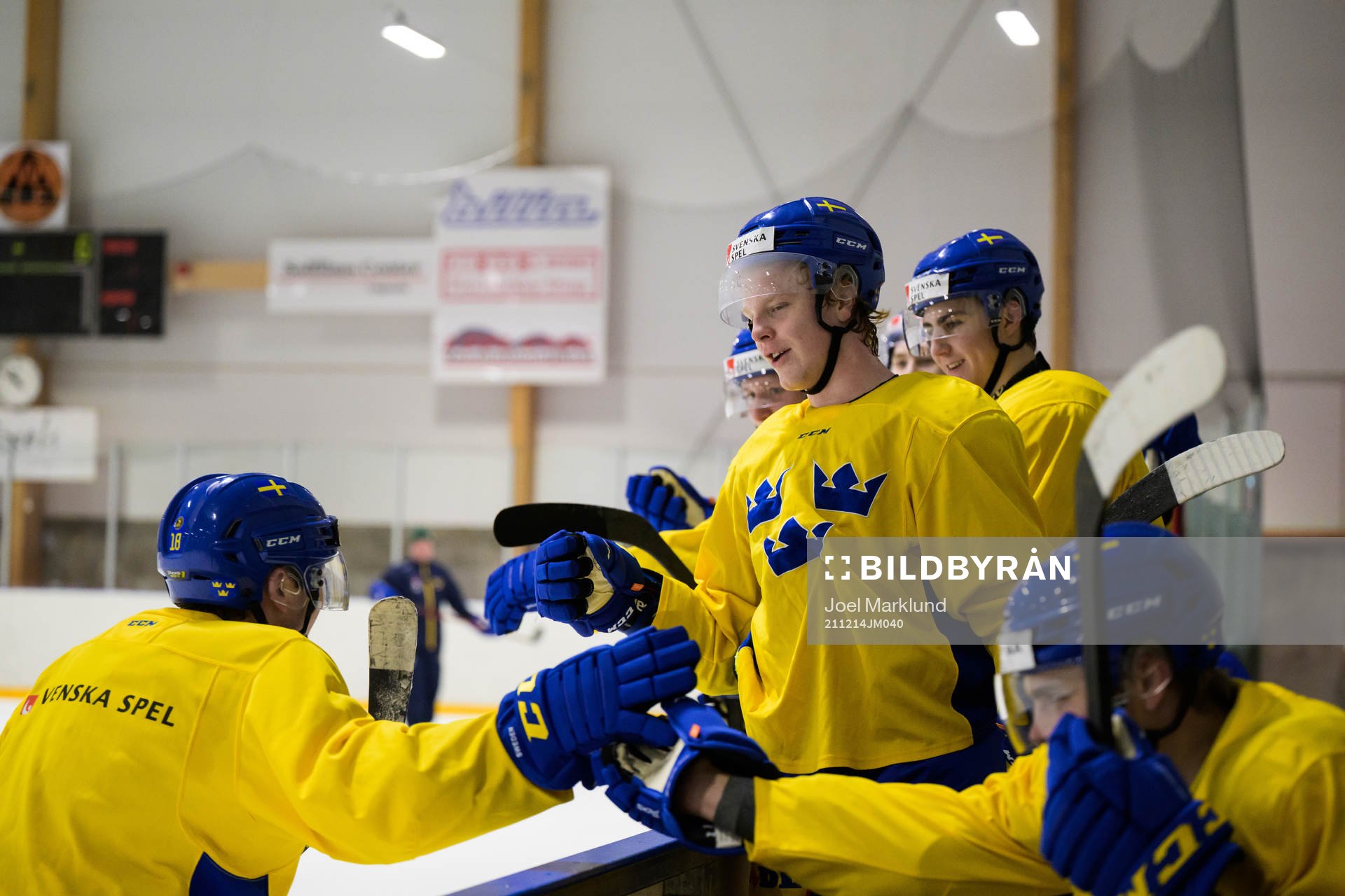 Zion Nybeck, Åke Stakkestad and Daniel Ljungman of the