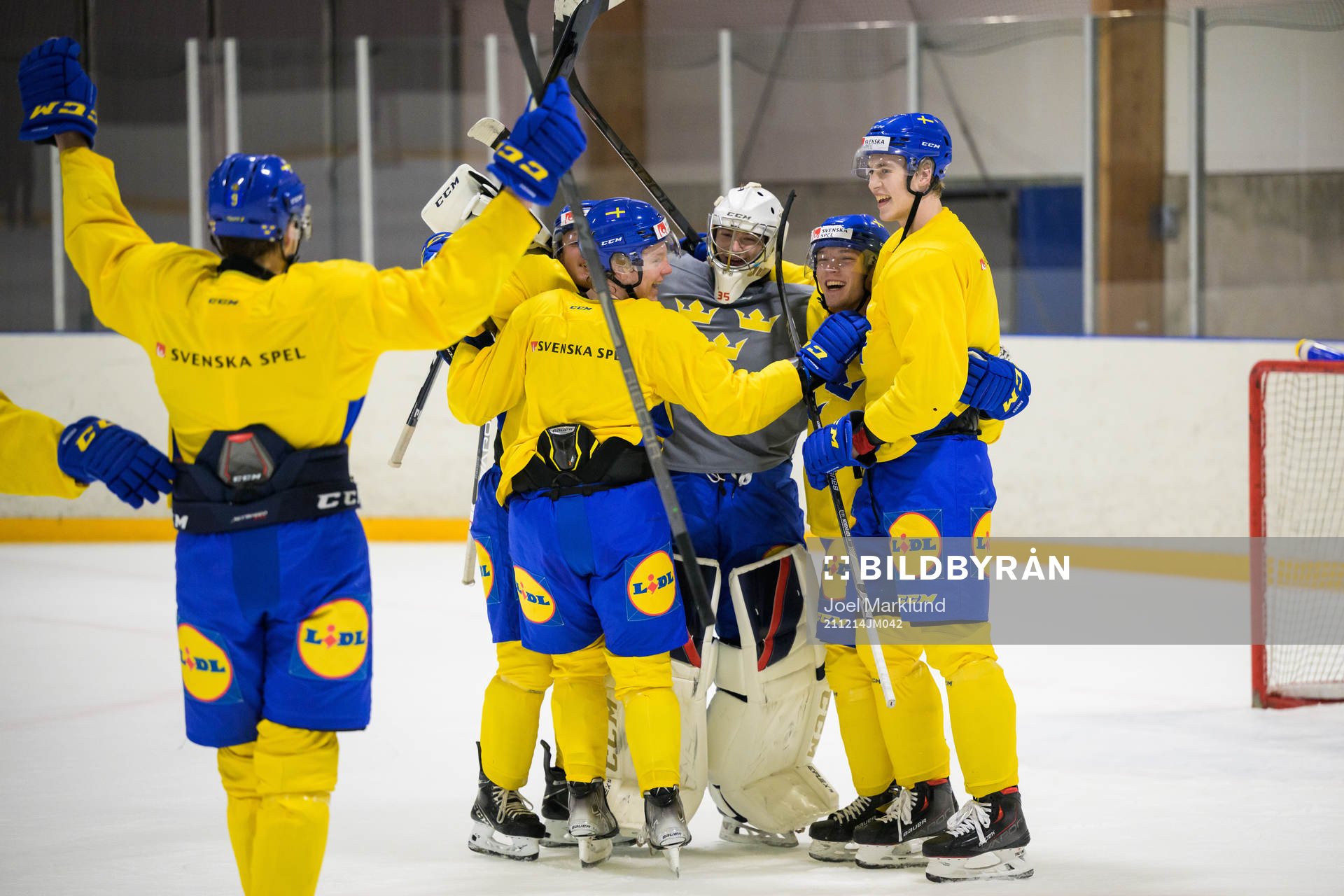Daniel Ljungman, Elliot Ekmark, Åke Stakkestad, goaltender
