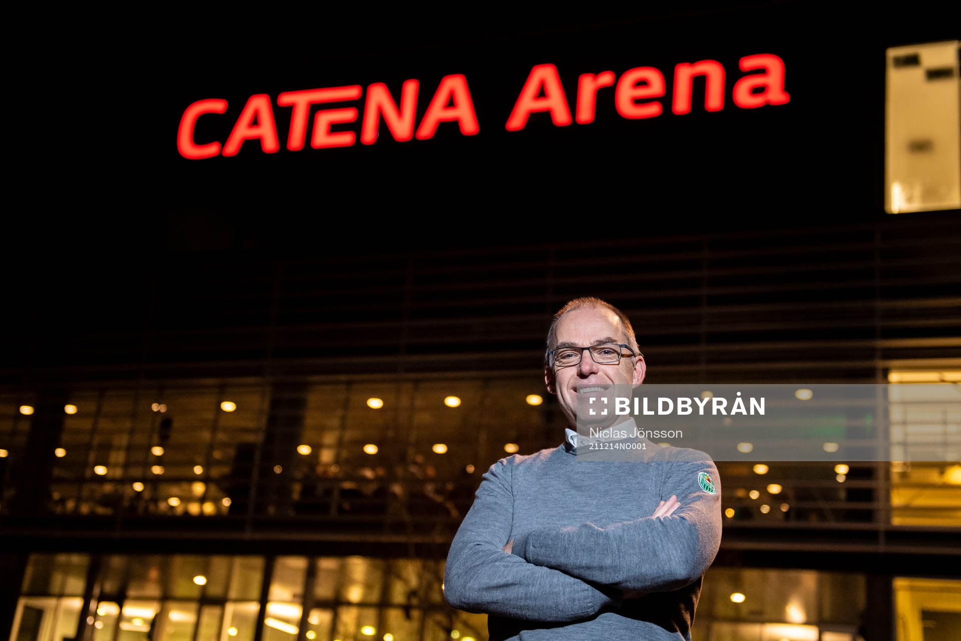 Club director Daniel Koch of Rögle  poses for a portrait
