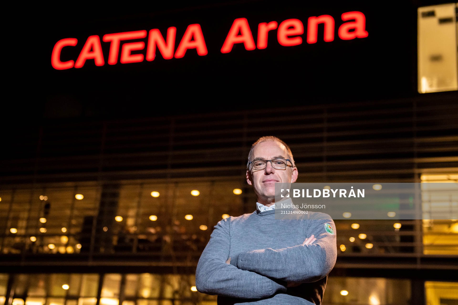 Club director Daniel Koch of Rögle  poses for a portrait