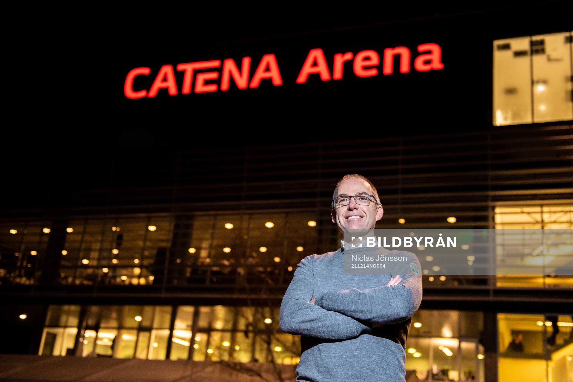 Club director Daniel Koch of Rögle  poses for a portrait