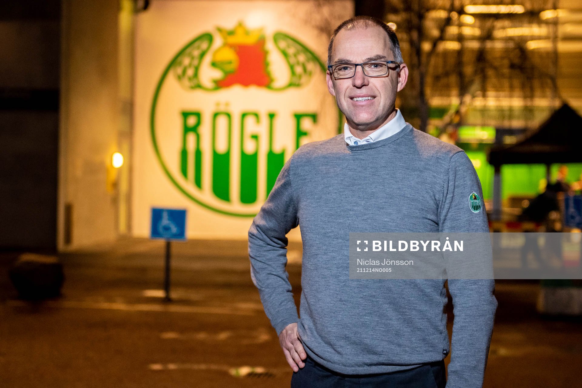 Club director Daniel Koch of Rögle  poses for a portrait