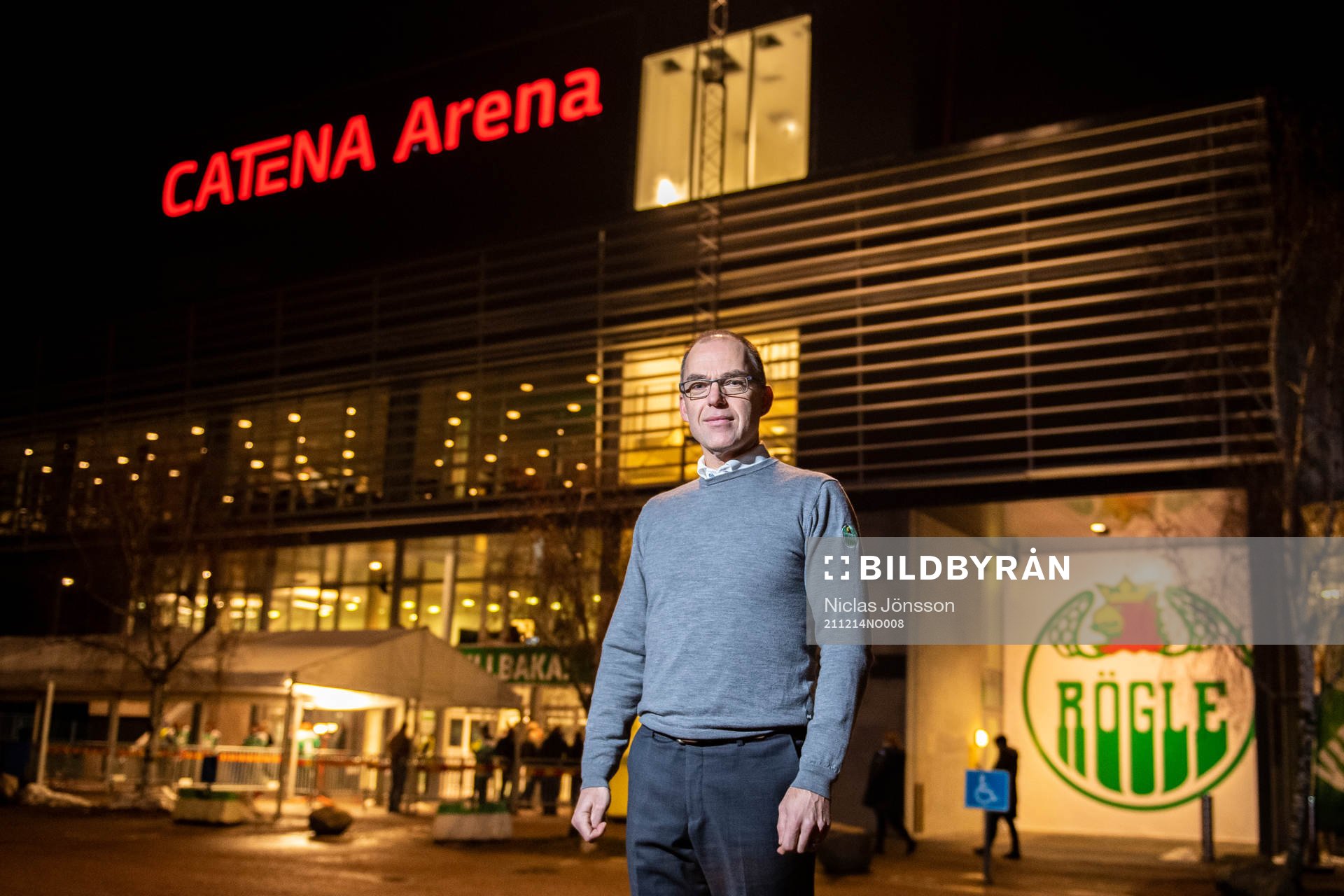 Club director Daniel Koch of Rögle  poses for a portrait