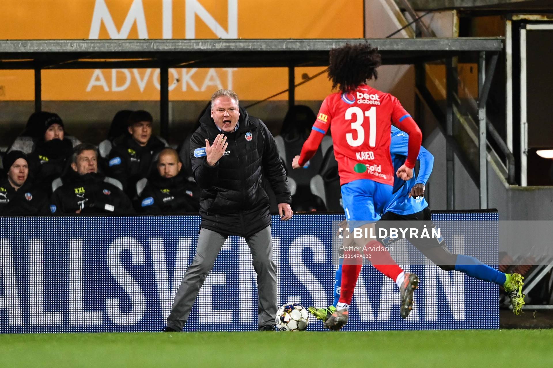 Helsingborgs tränare Jörgen Lennartsson