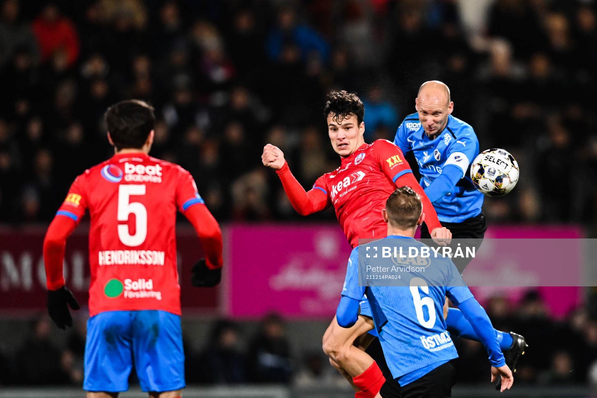 Helsingborgs Assad Al Hamlawi och Halmstads Andreas