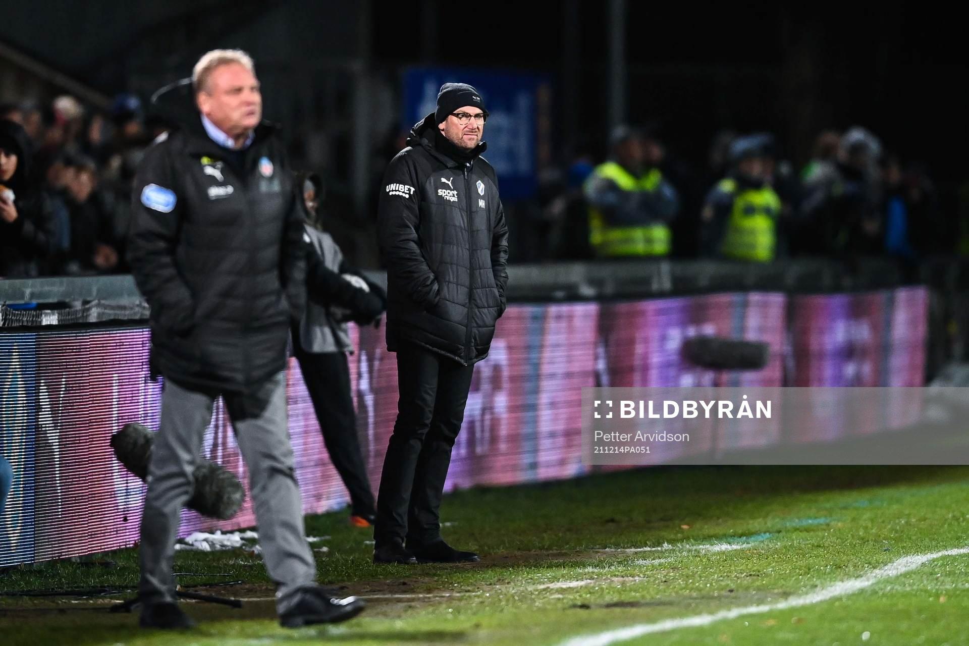 Halmstads manager Magnus Haglund