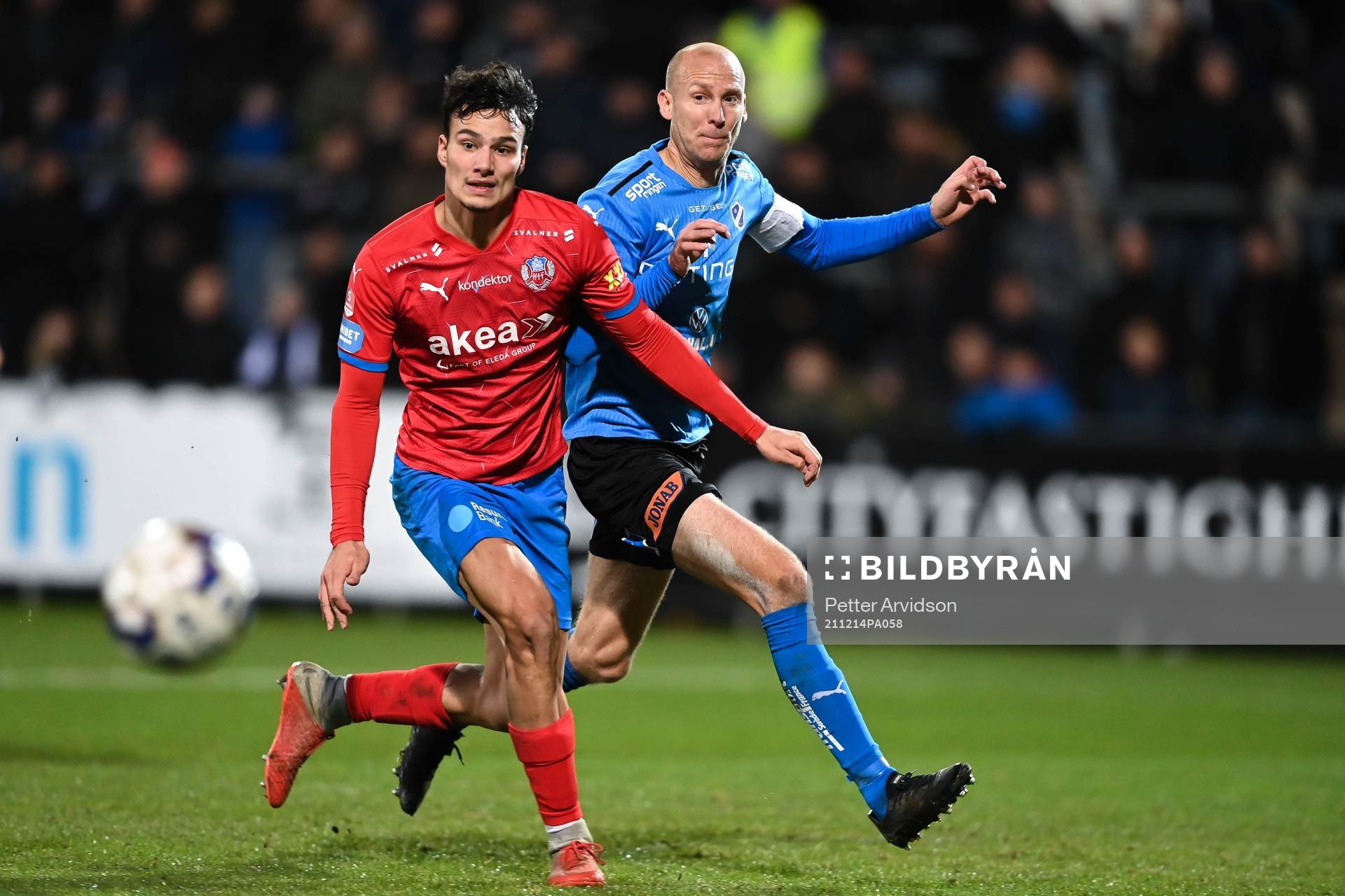 Helsingborgs Assad Al Hamlawi och Halmstads Andreas