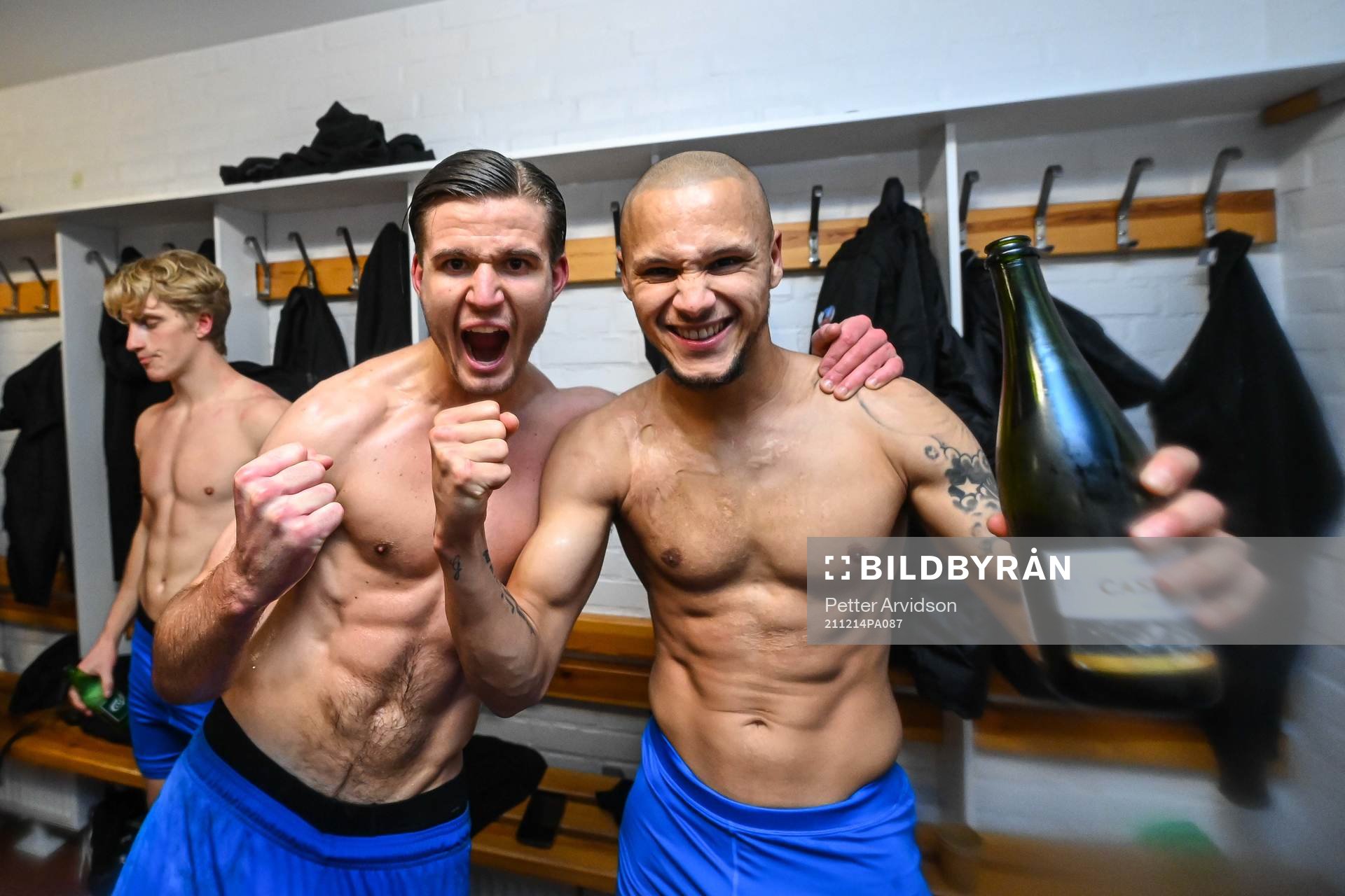 Helsingborgs Wilhelm Loeper och Anthony van