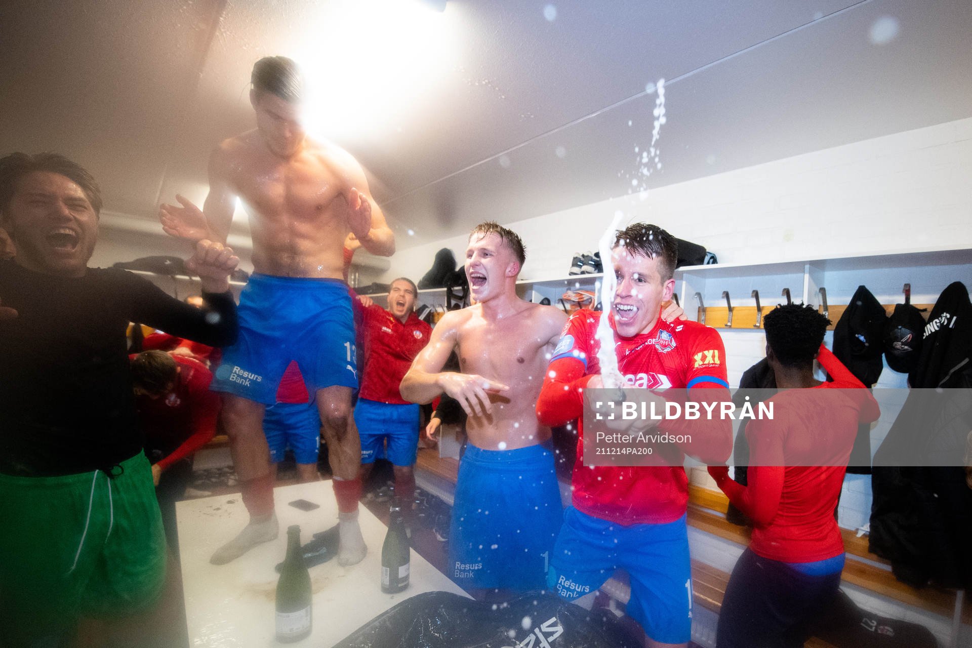 Helsingborgs målvakt Kalle Joelsson, Wilhelm Loeper,