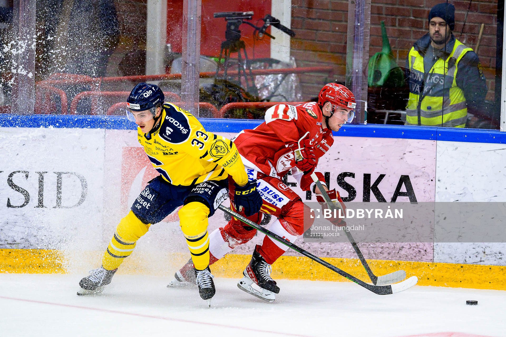 Södertäljes Felix Olsson och Troja/Ljungbys August Nilsson