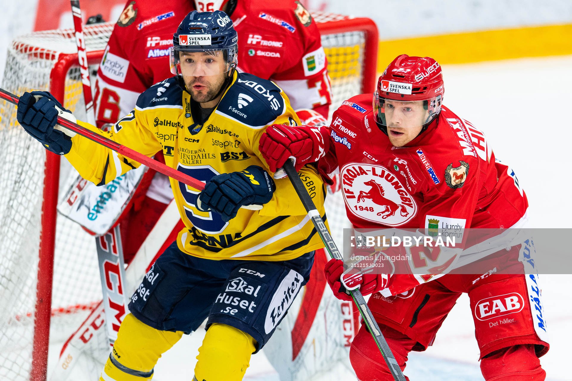 Södertäljes Matt Marcinew och Troja-Ljungbys  Joakim
