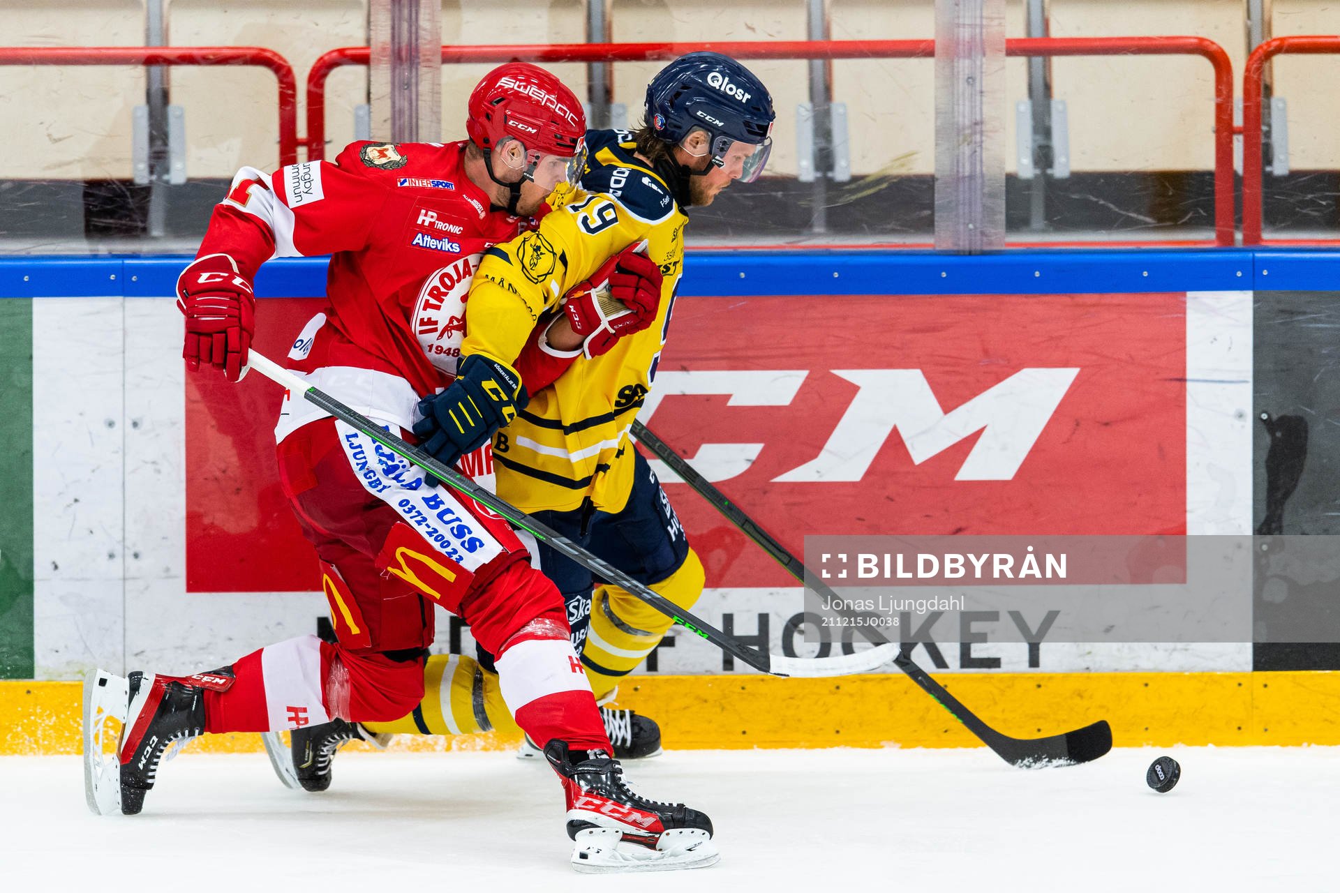 Troja-Ljungbys August Nilsson och Södertäljes Villiam Haag